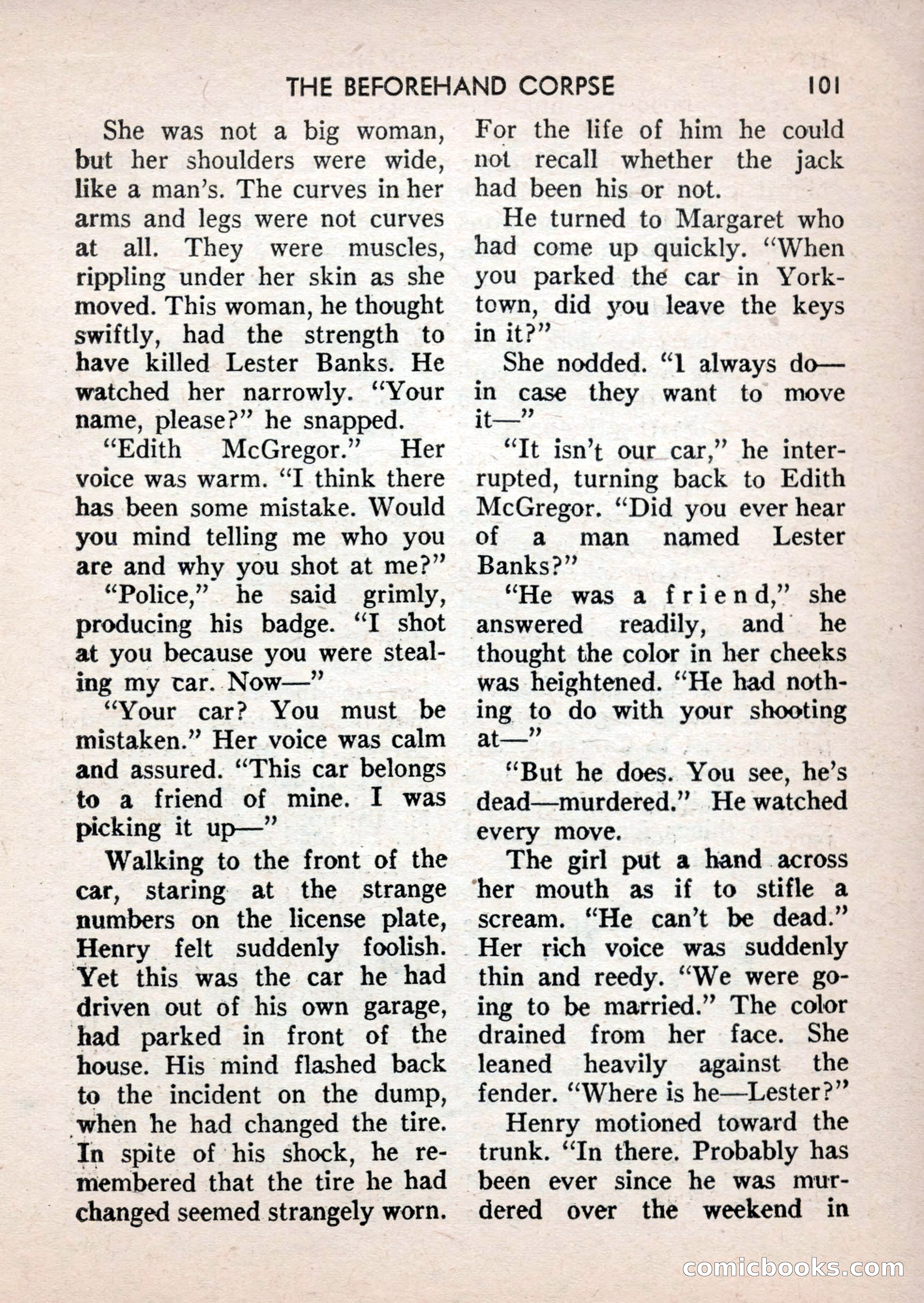 Crime and Justice: Detective Story Magazine — page 101 of 132