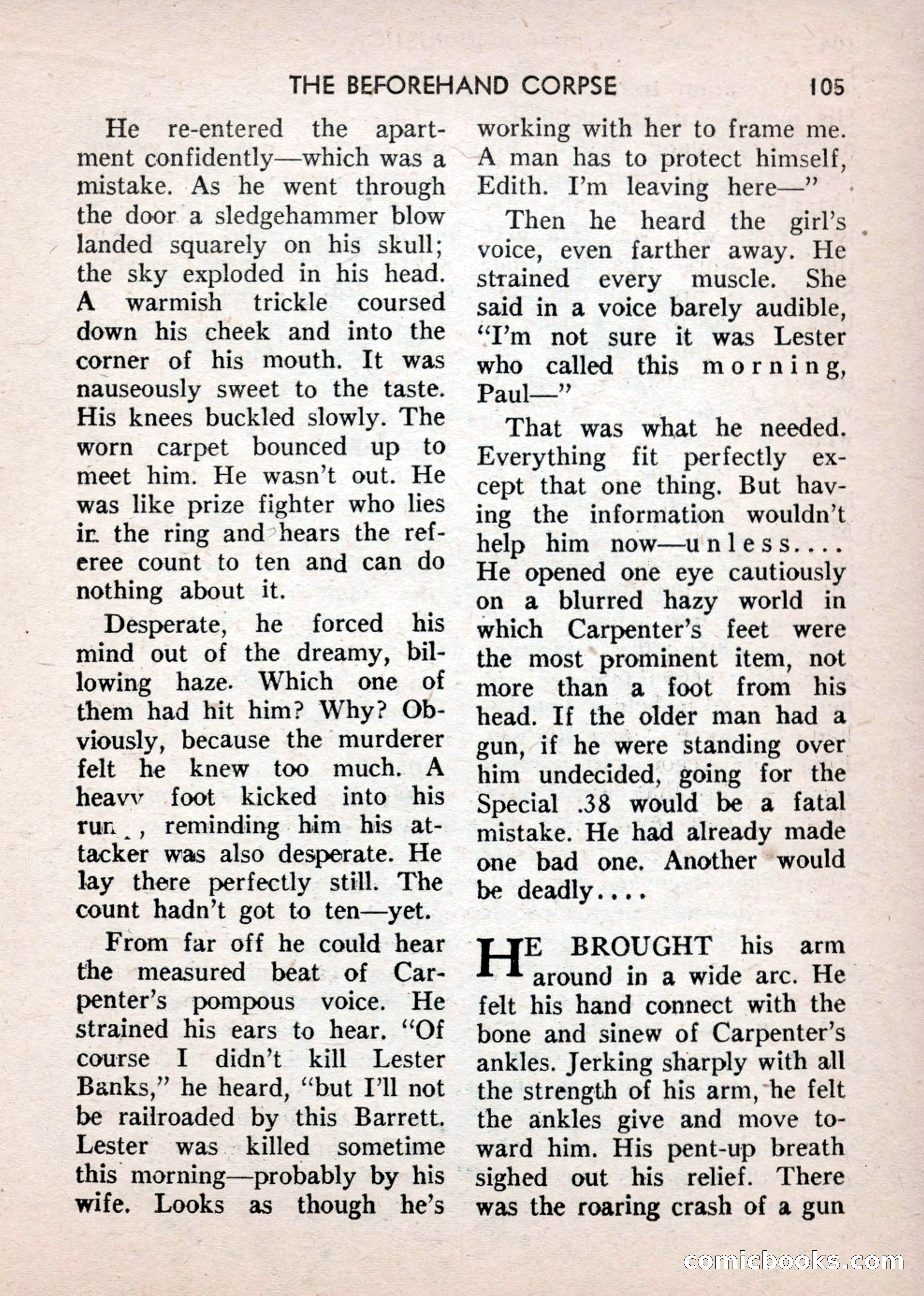 Crime and Justice: Detective Story Magazine — page 105 of 132