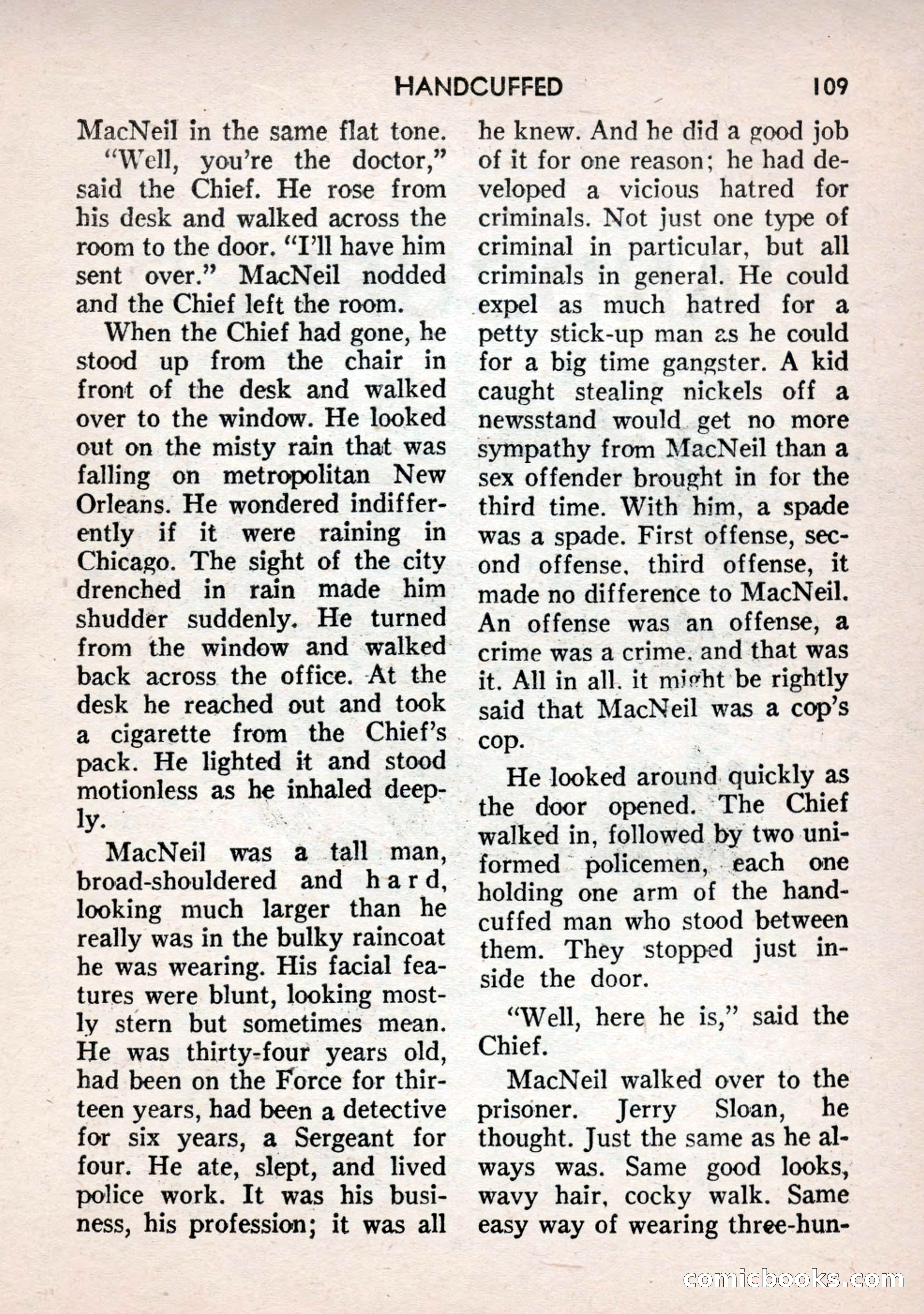 Crime and Justice: Detective Story Magazine — page 109 of 132