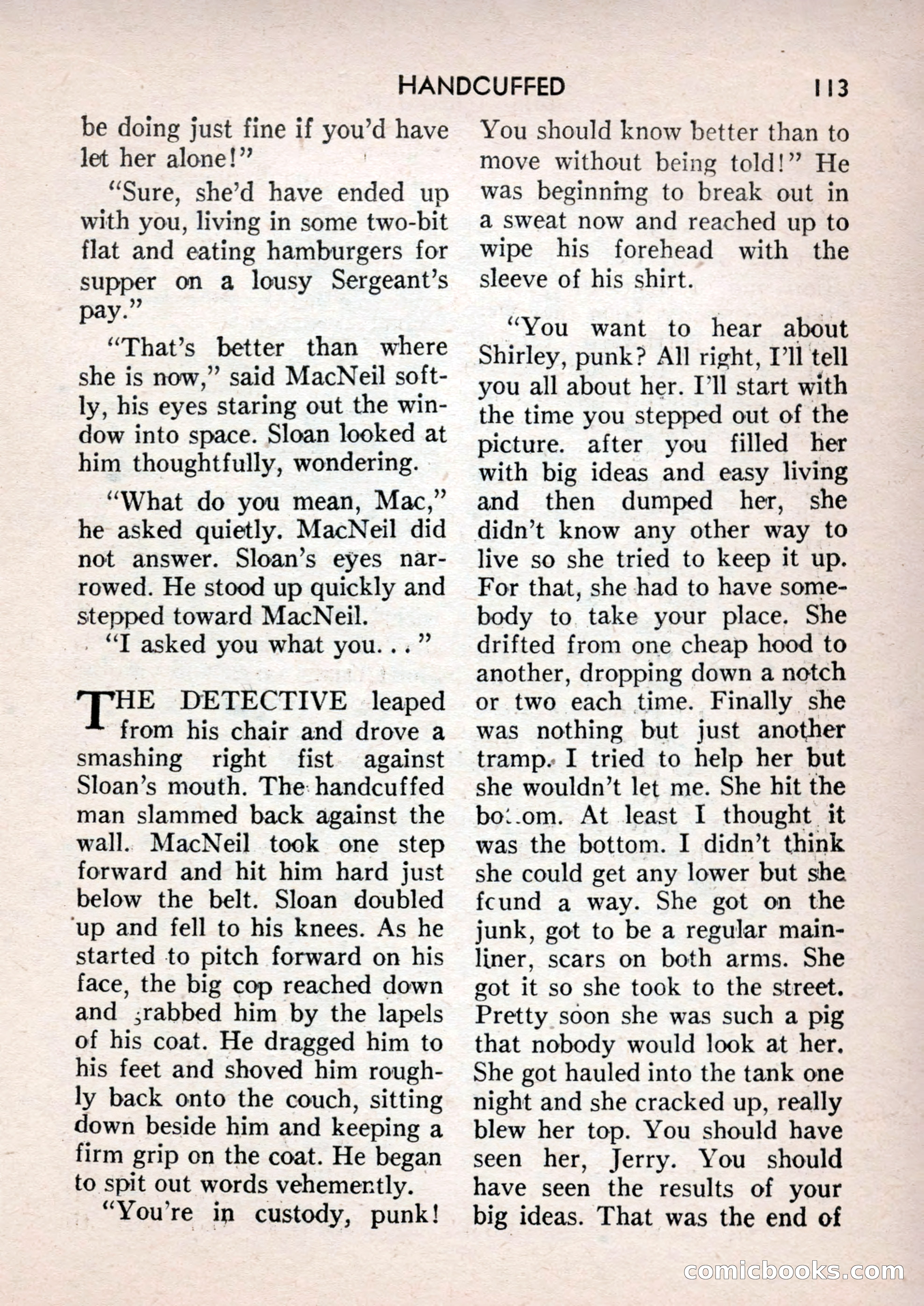 Crime and Justice: Detective Story Magazine — page 113 of 132
