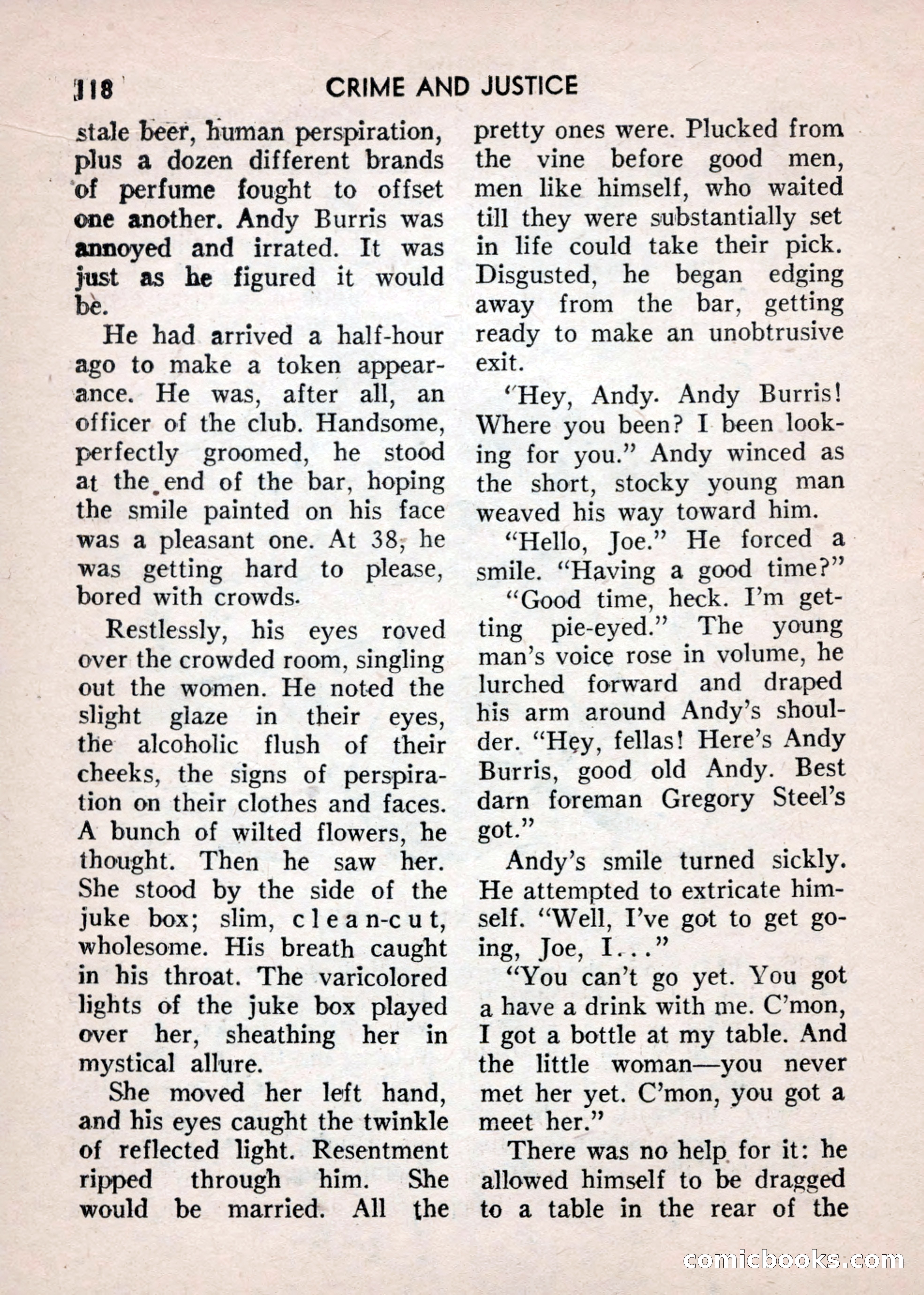 Crime and Justice: Detective Story Magazine — page 118 of 132