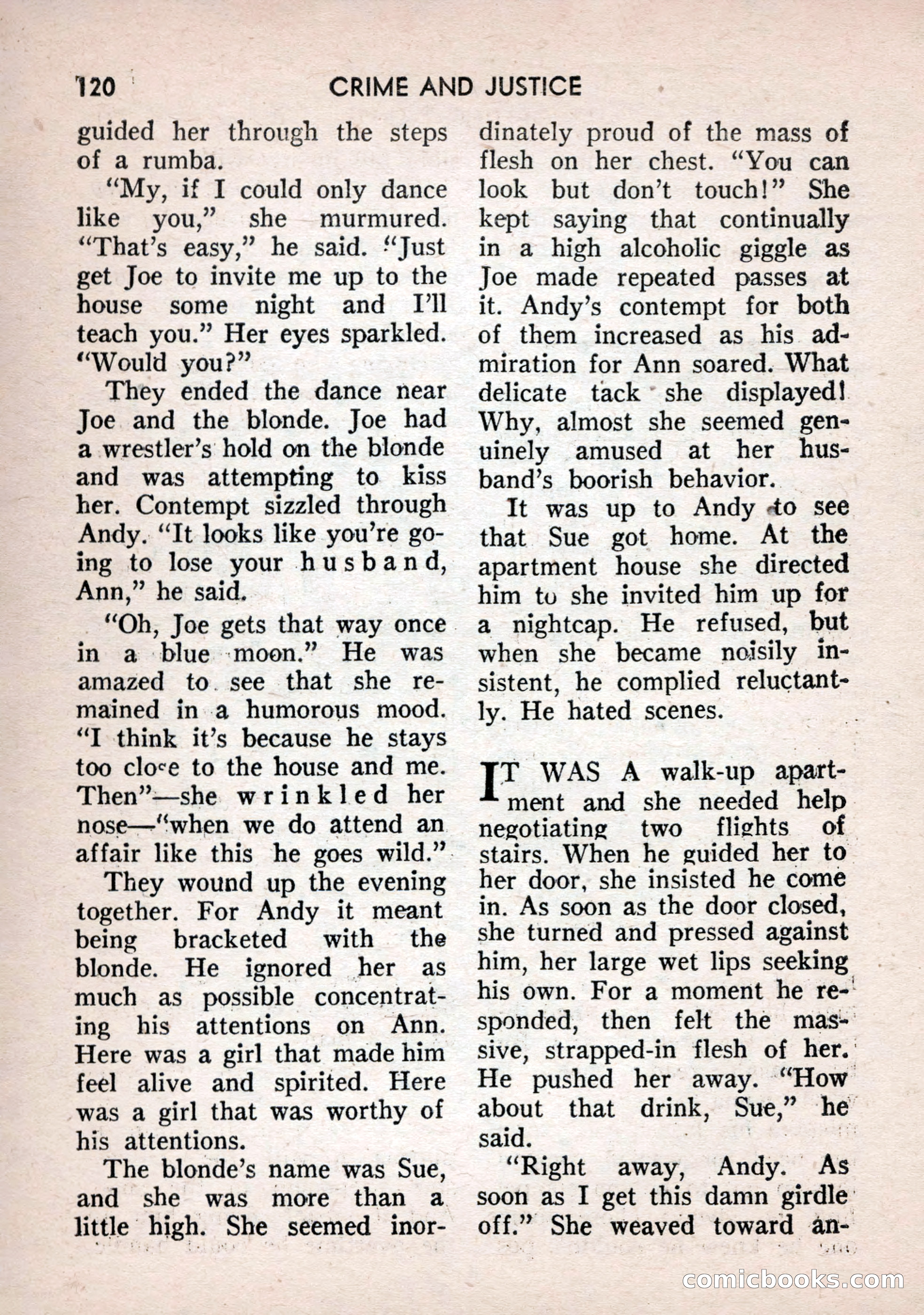 Crime and Justice: Detective Story Magazine — page 120 of 132