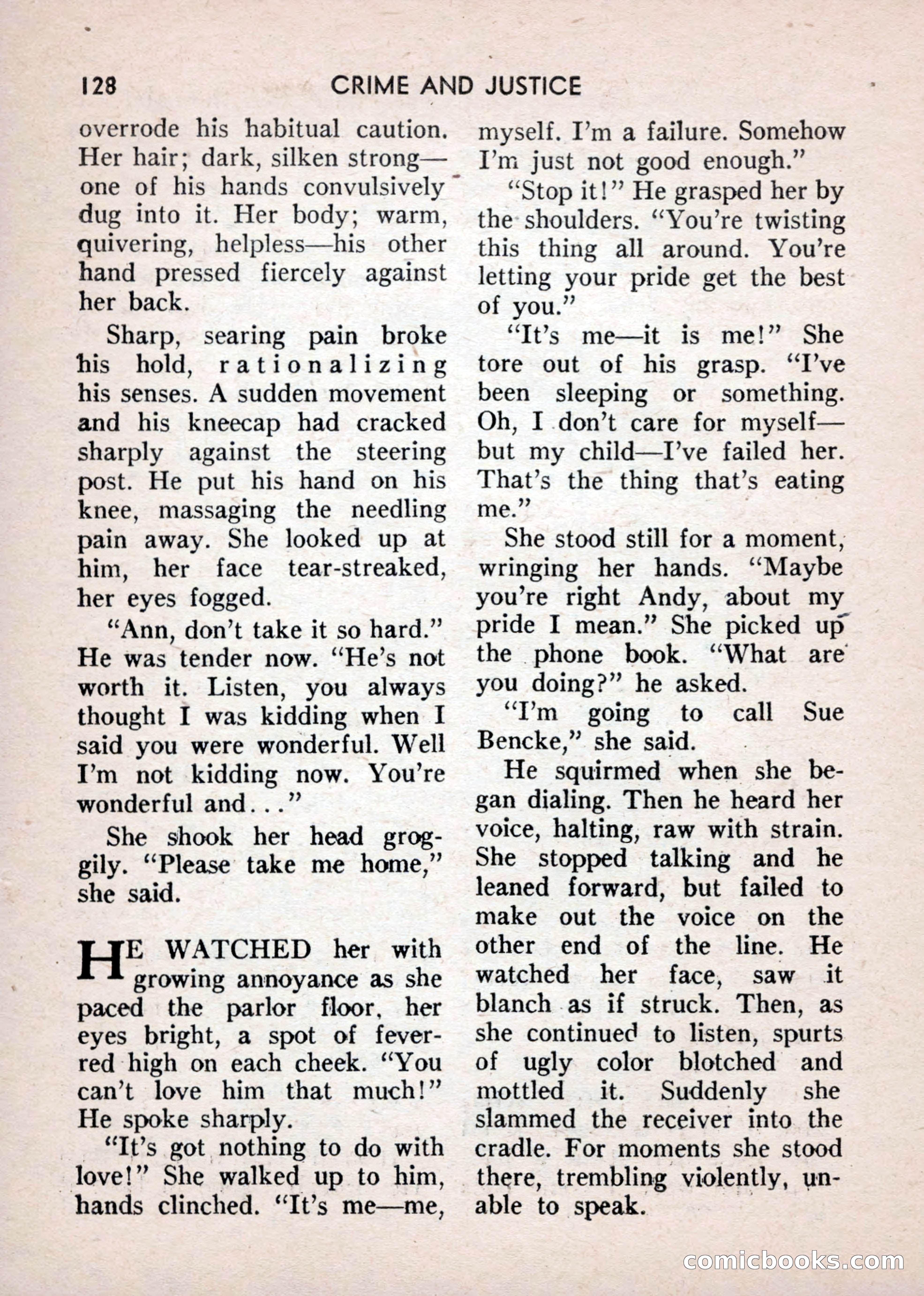 Crime and Justice: Detective Story Magazine — page 128 of 132