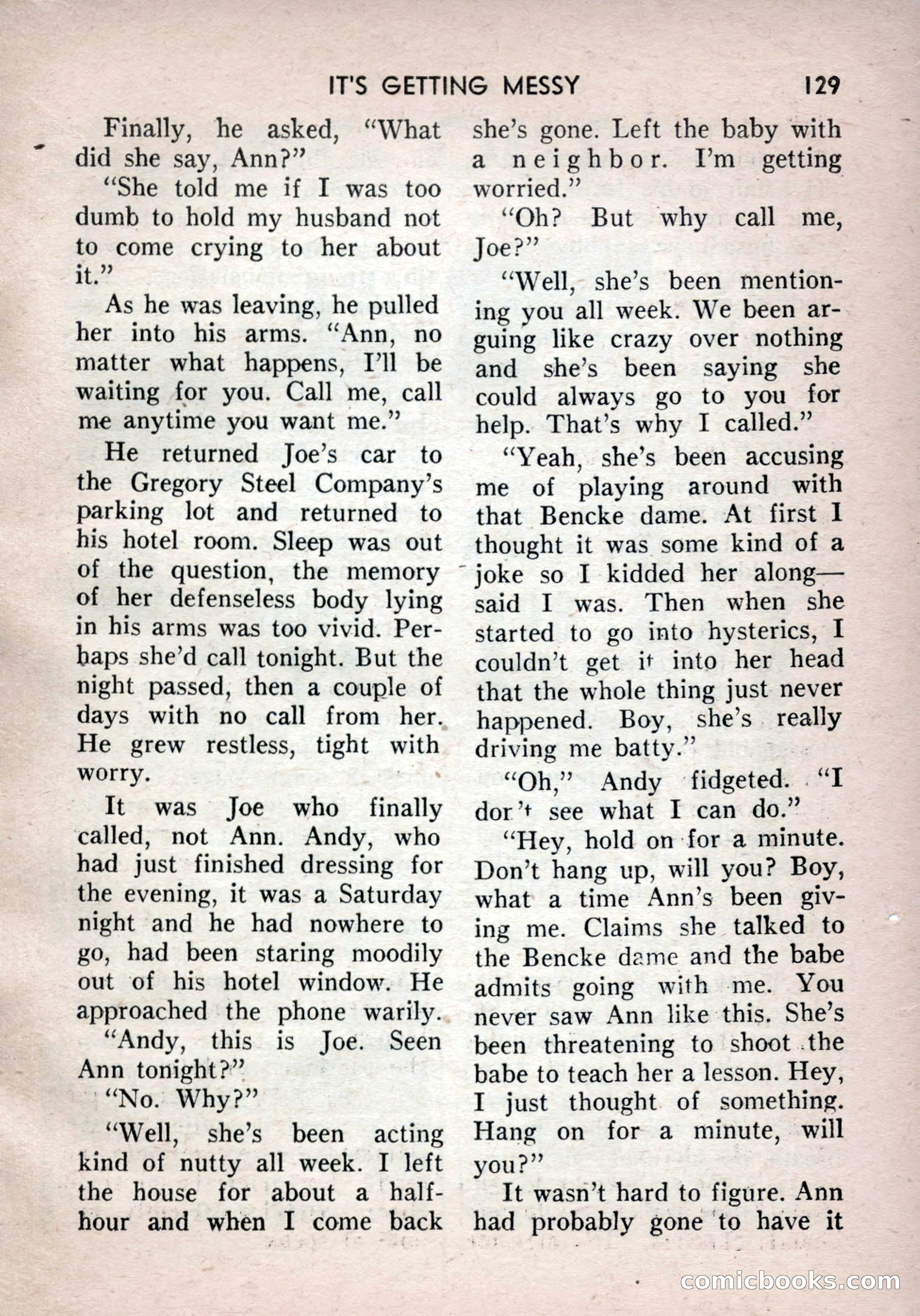 Crime and Justice: Detective Story Magazine — page 129 of 132