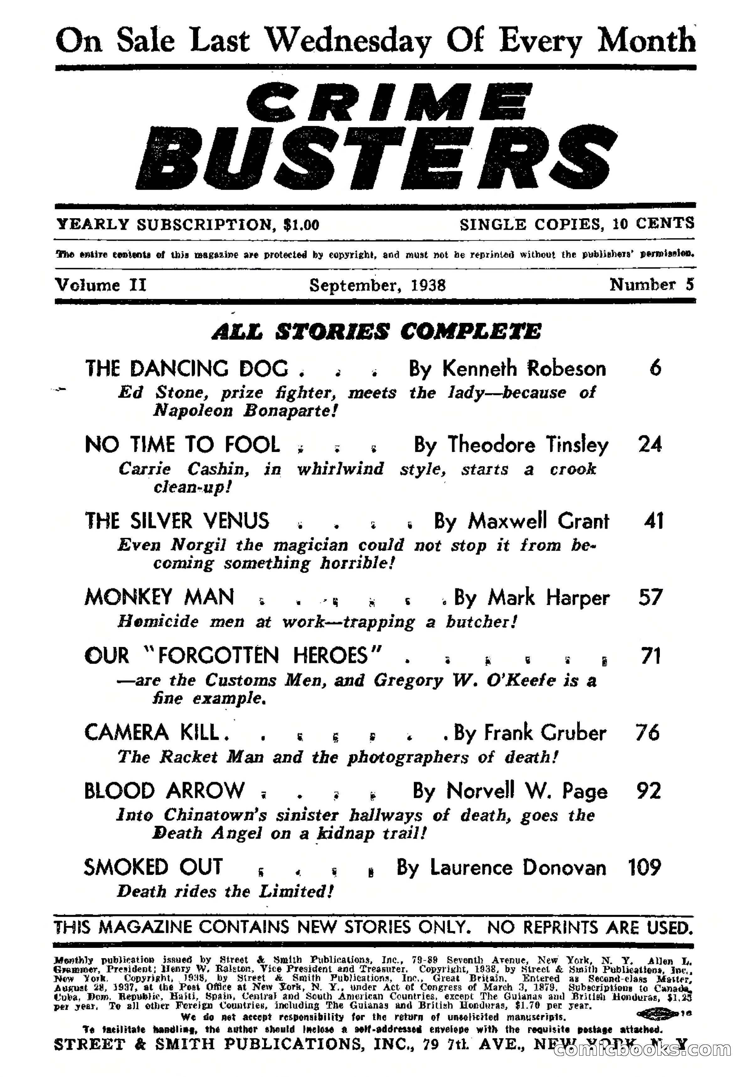 Crime Busters, September 1938 — page 4 of 132