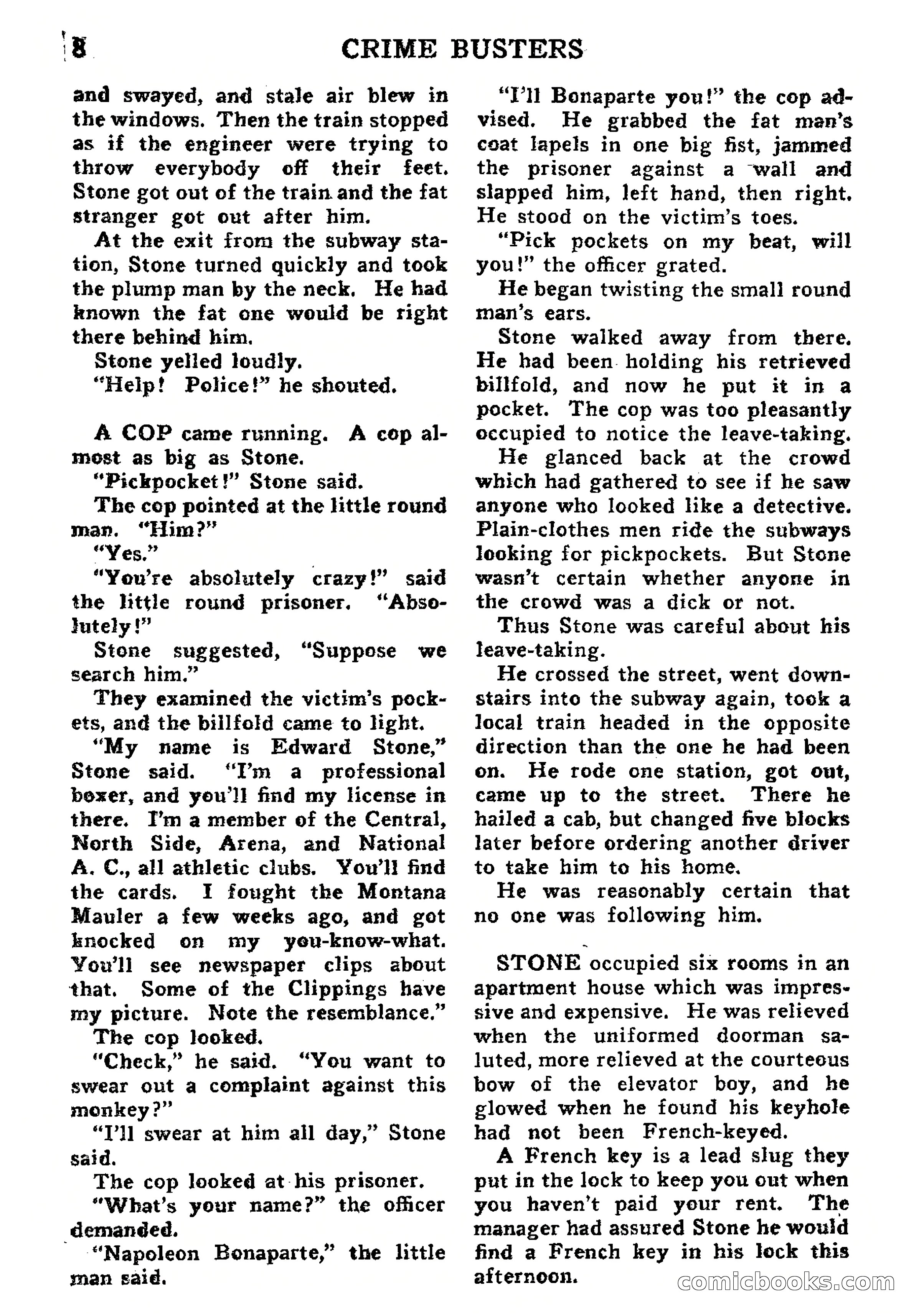 Crime Busters, September 1938 — page 8 of 132