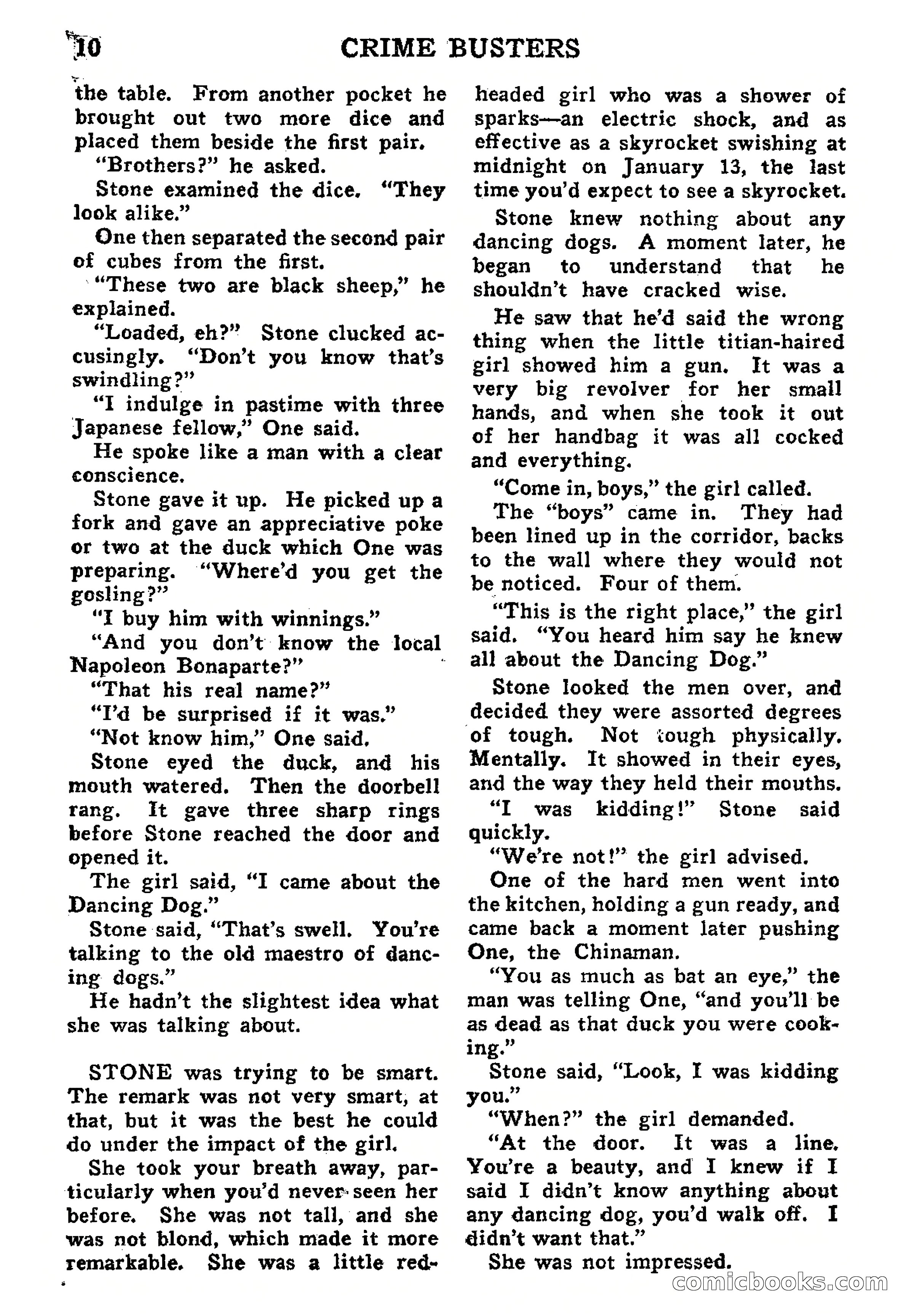 Crime Busters, September 1938 — page 10 of 132