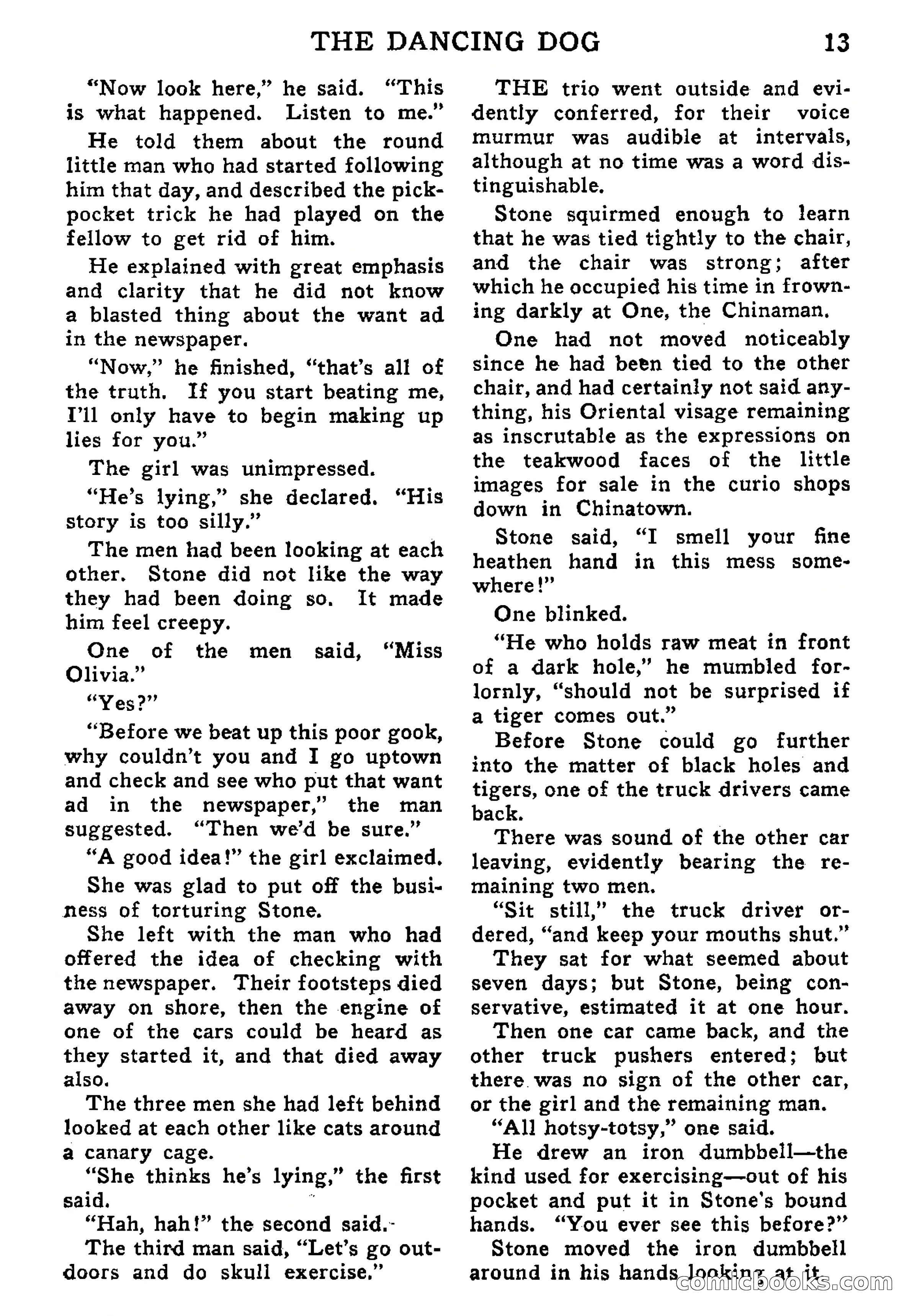 Crime Busters, September 1938 — page 13 of 132