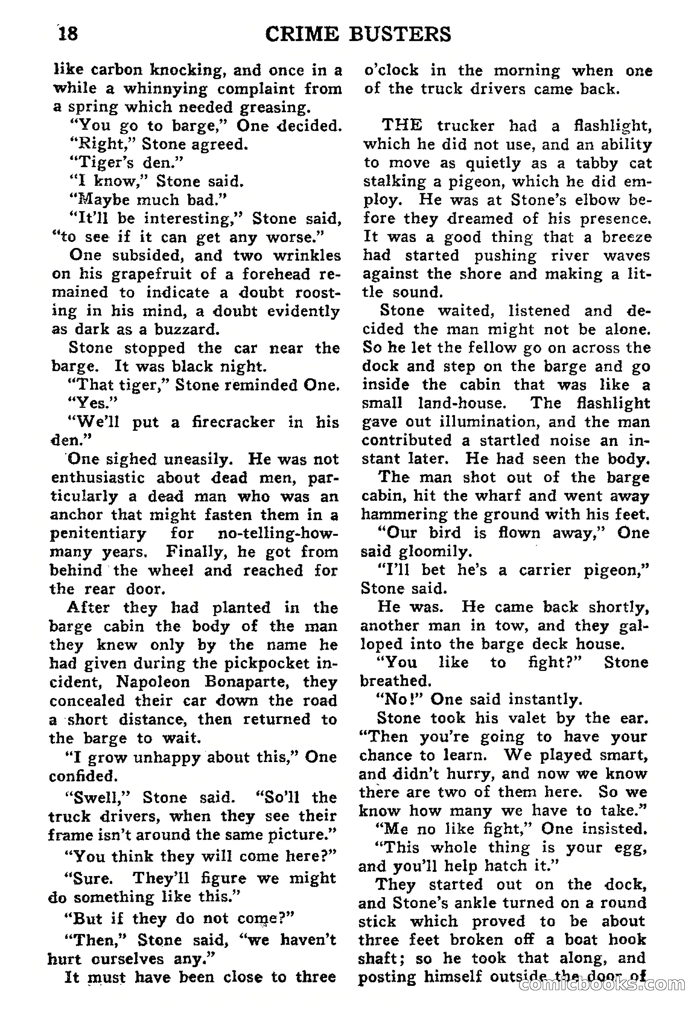 Crime Busters, September 1938 — page 18 of 132