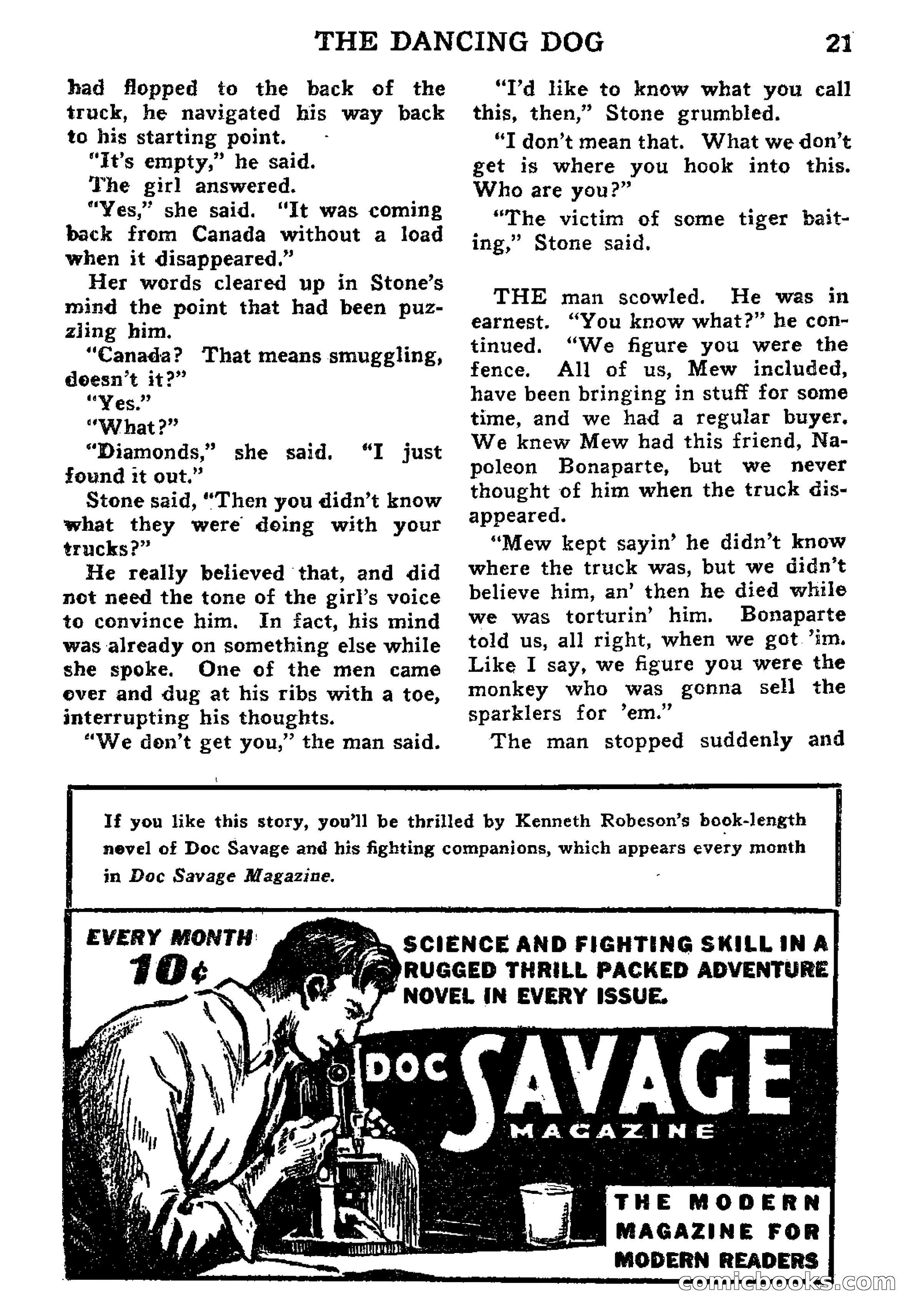 Crime Busters, September 1938 — page 21 of 132