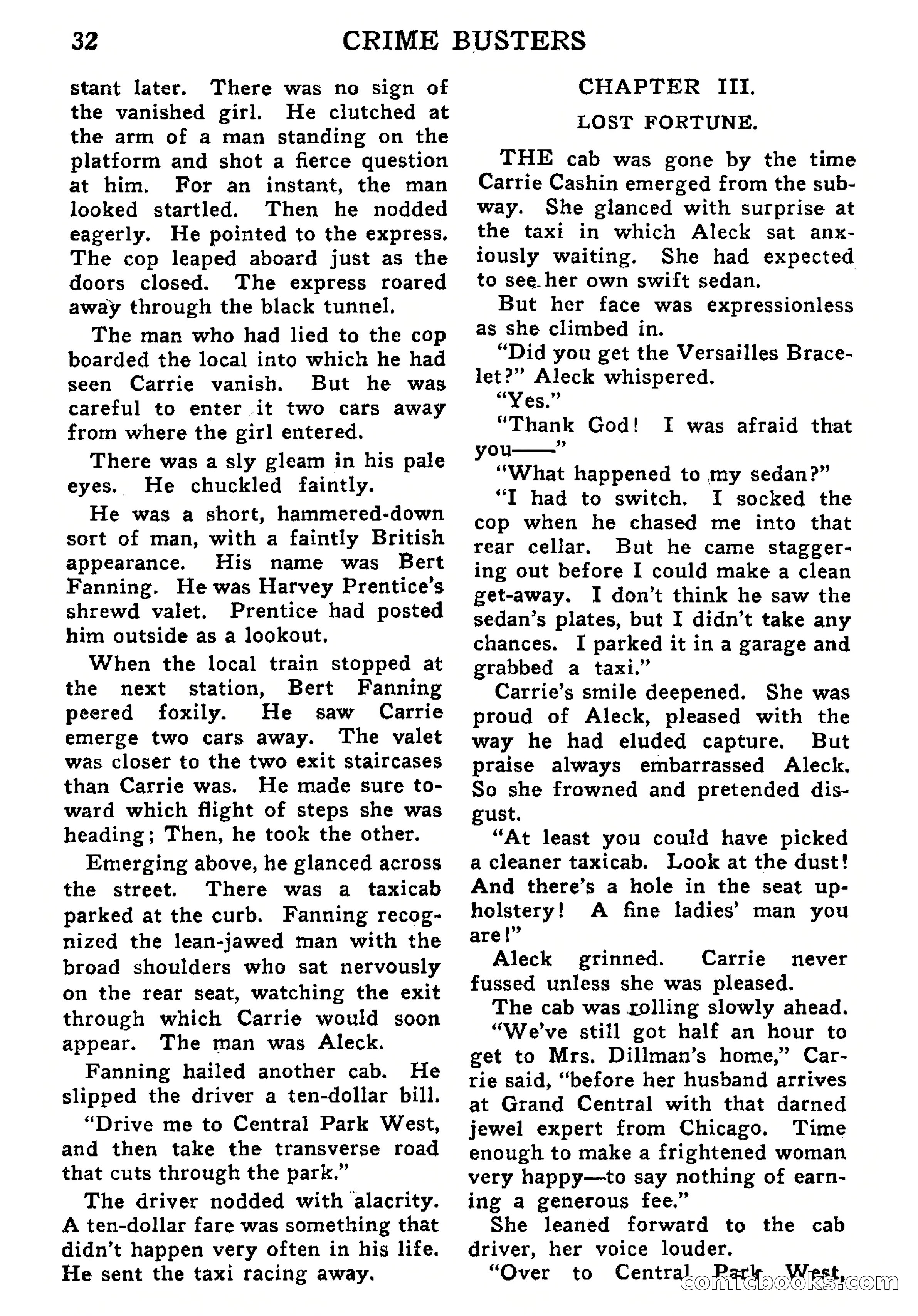 Crime Busters, September 1938 — page 32 of 132