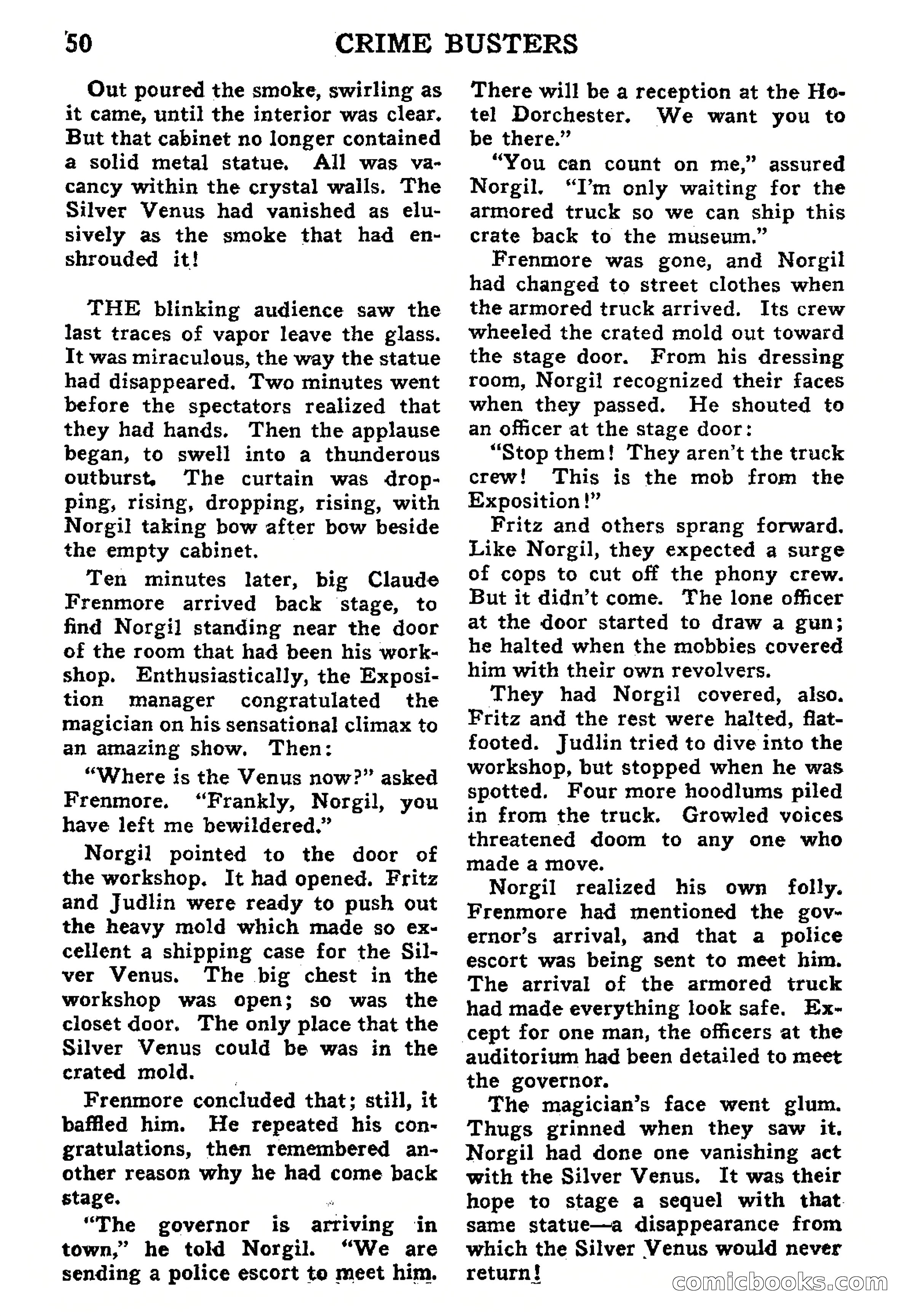 Crime Busters, September 1938 — page 50 of 132