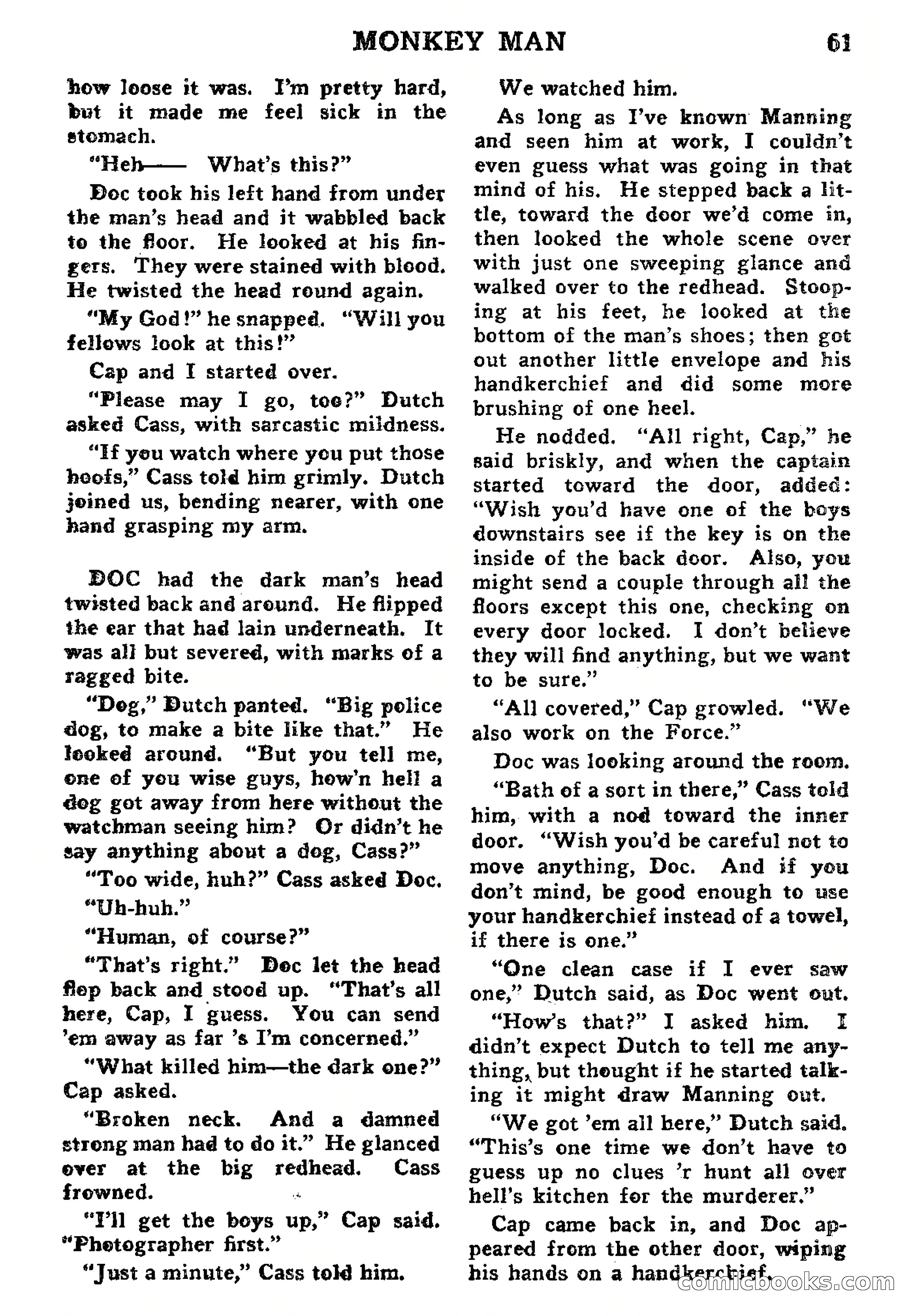 Crime Busters, September 1938 — page 61 of 132
