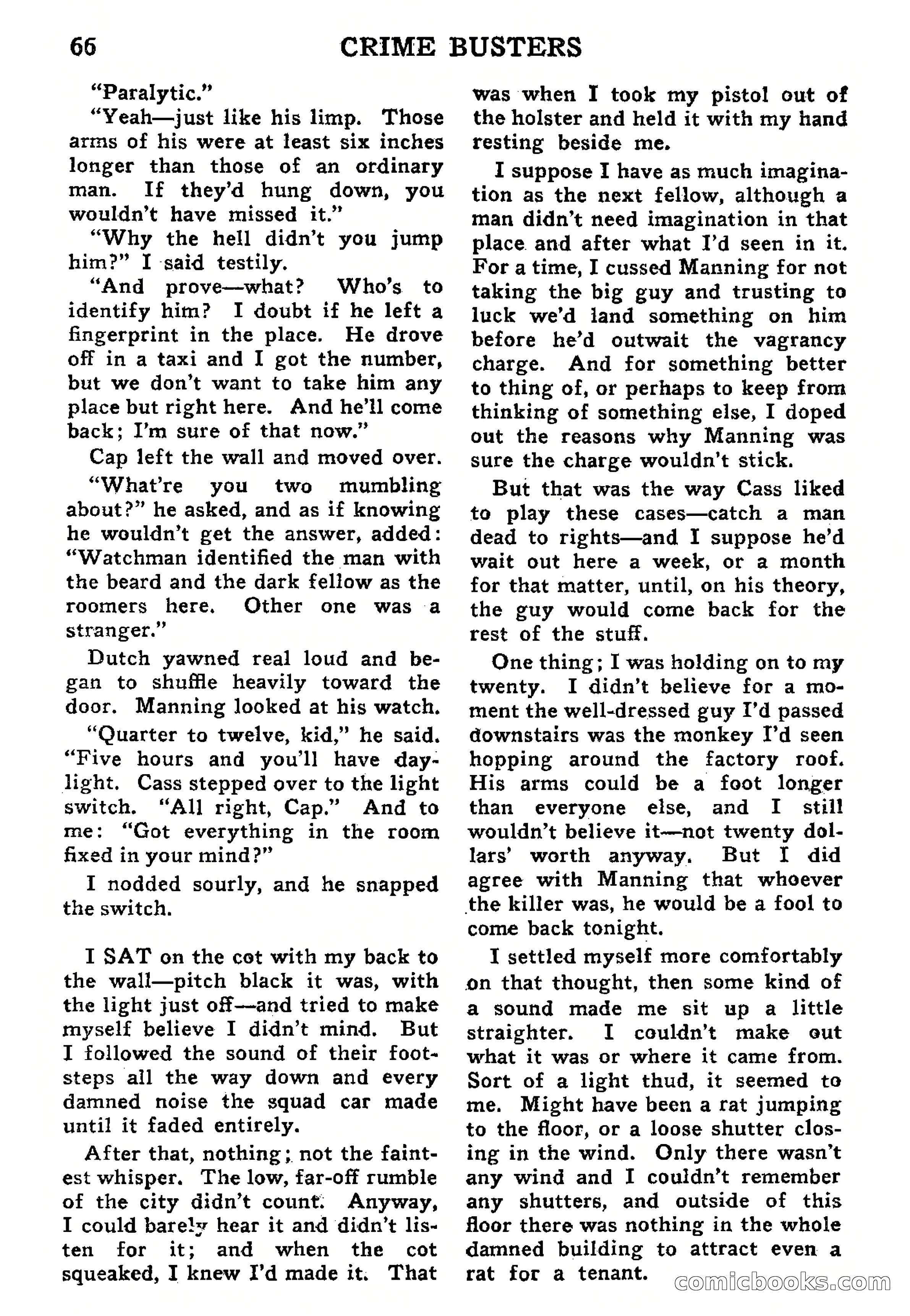 Crime Busters, September 1938 — page 66 of 132