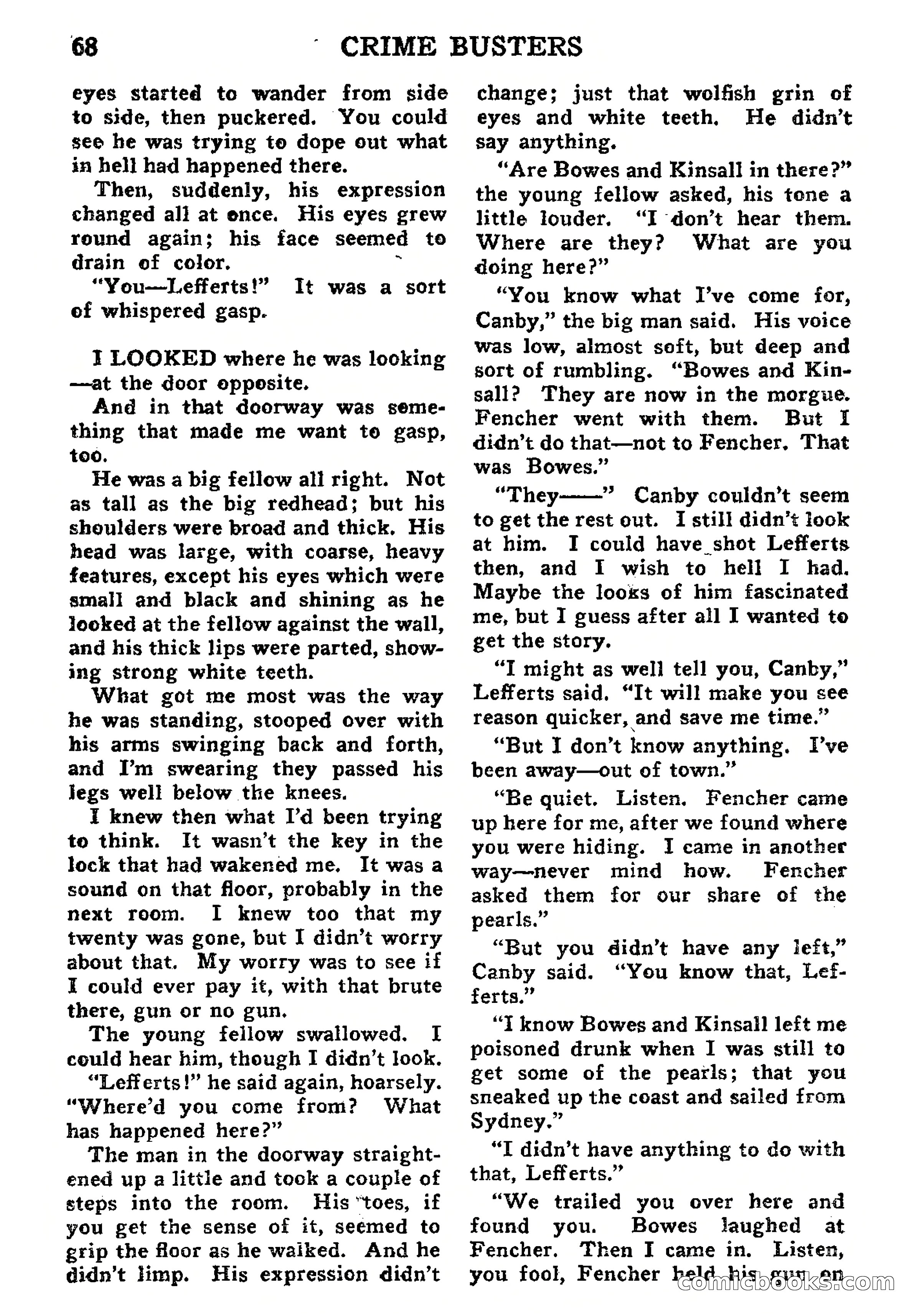 Crime Busters, September 1938 — page 68 of 132