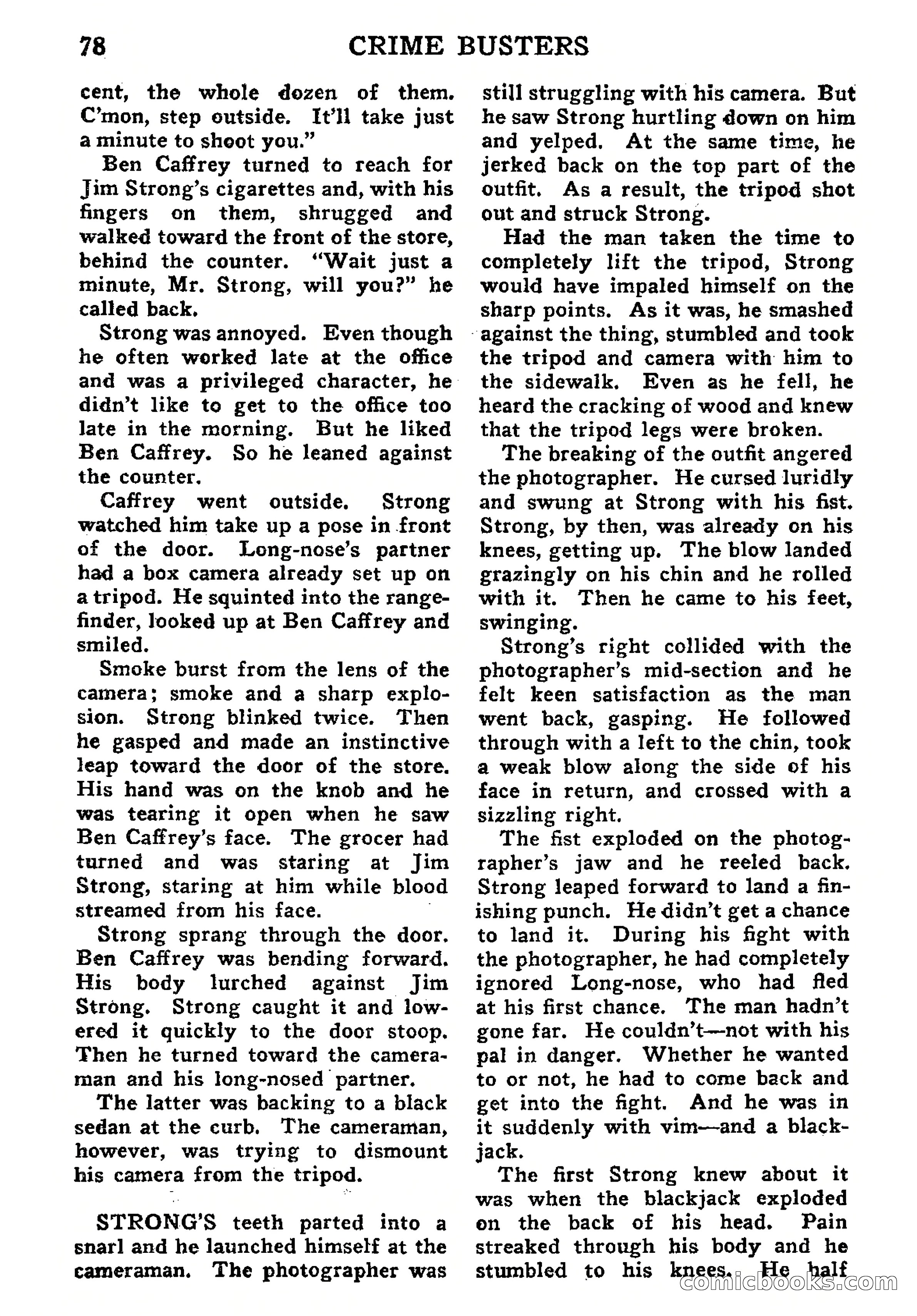 Crime Busters, September 1938 — page 78 of 132