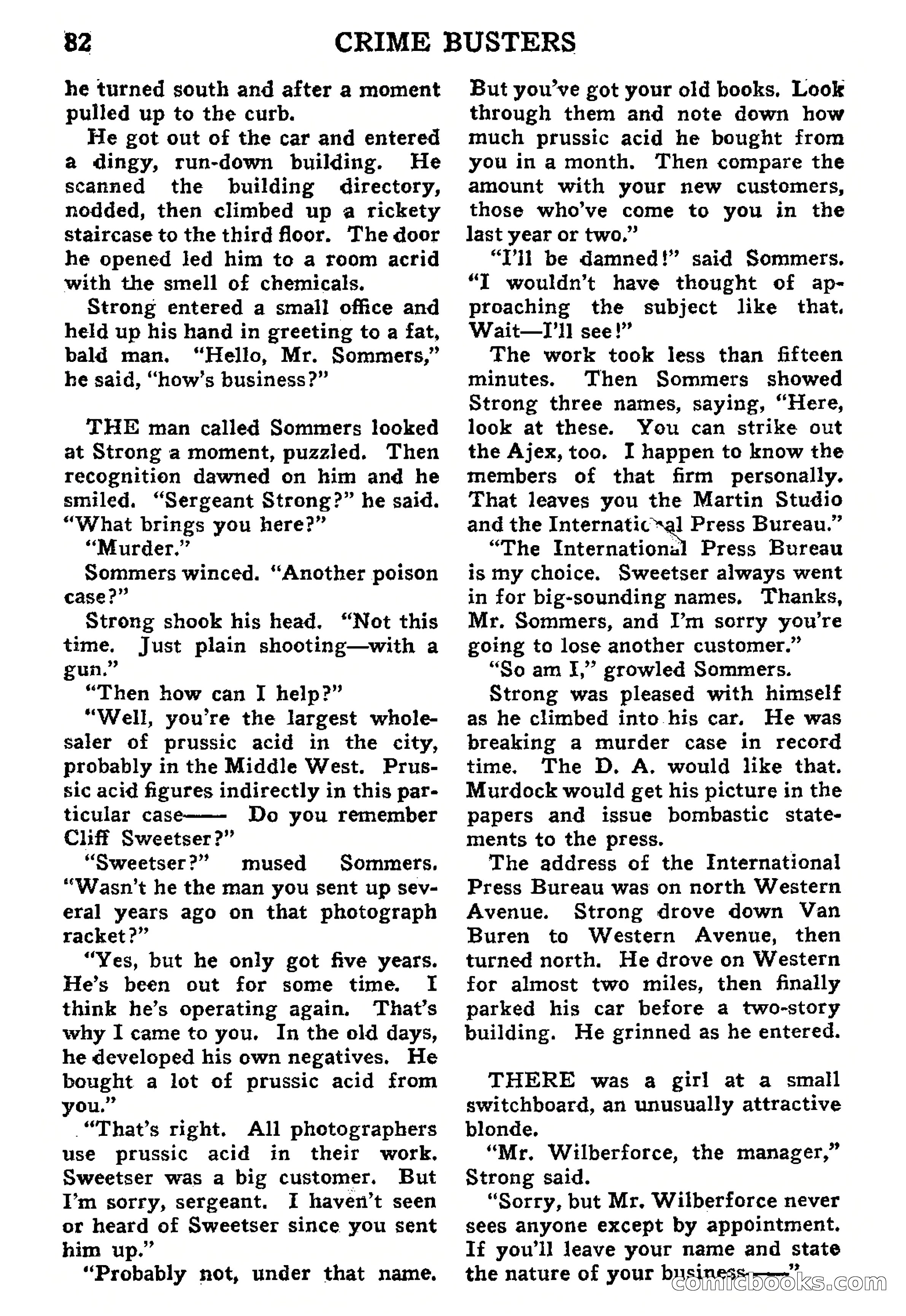 Crime Busters, September 1938 — page 82 of 132