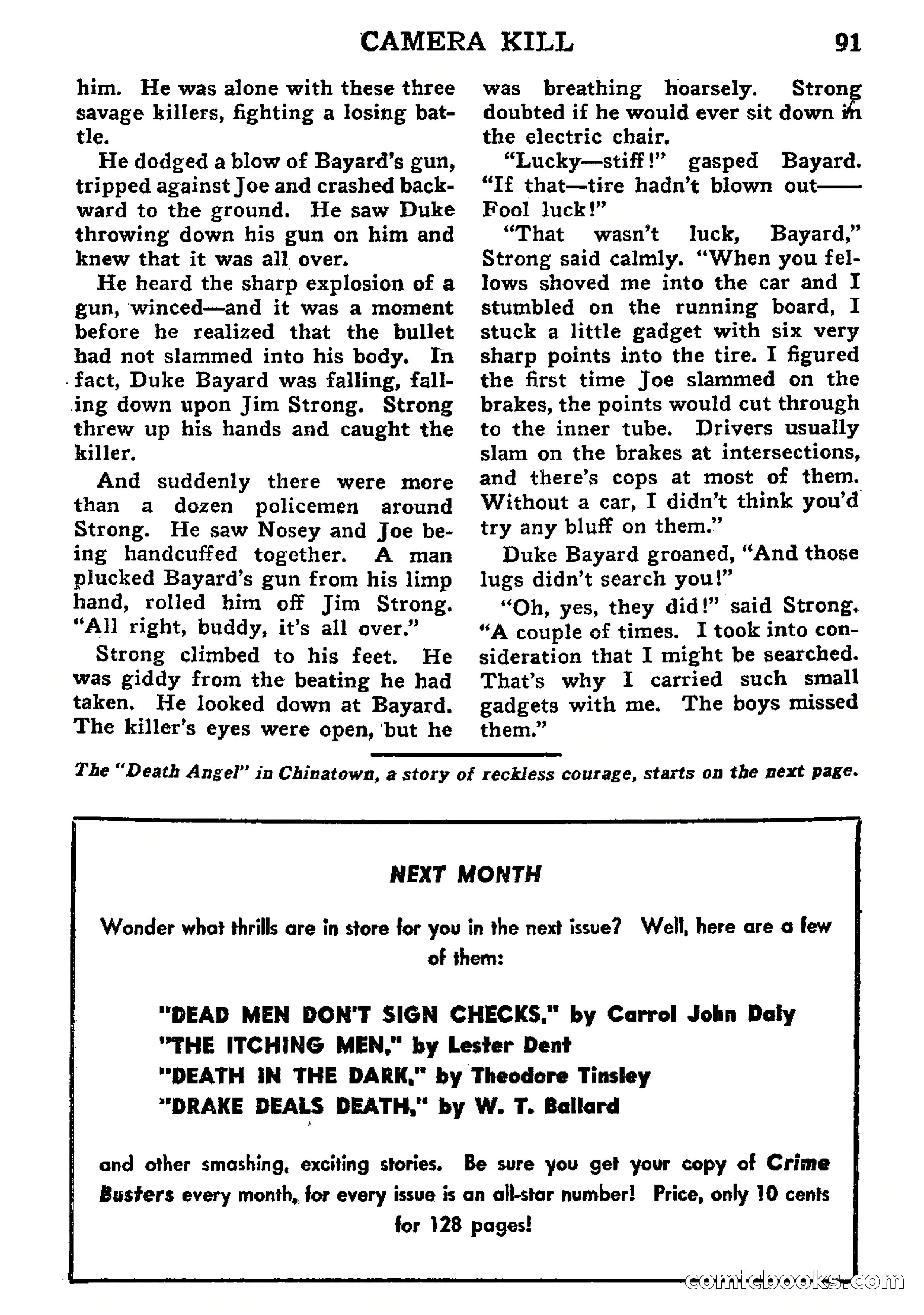 Crime Busters, September 1938 — page 91 of 132