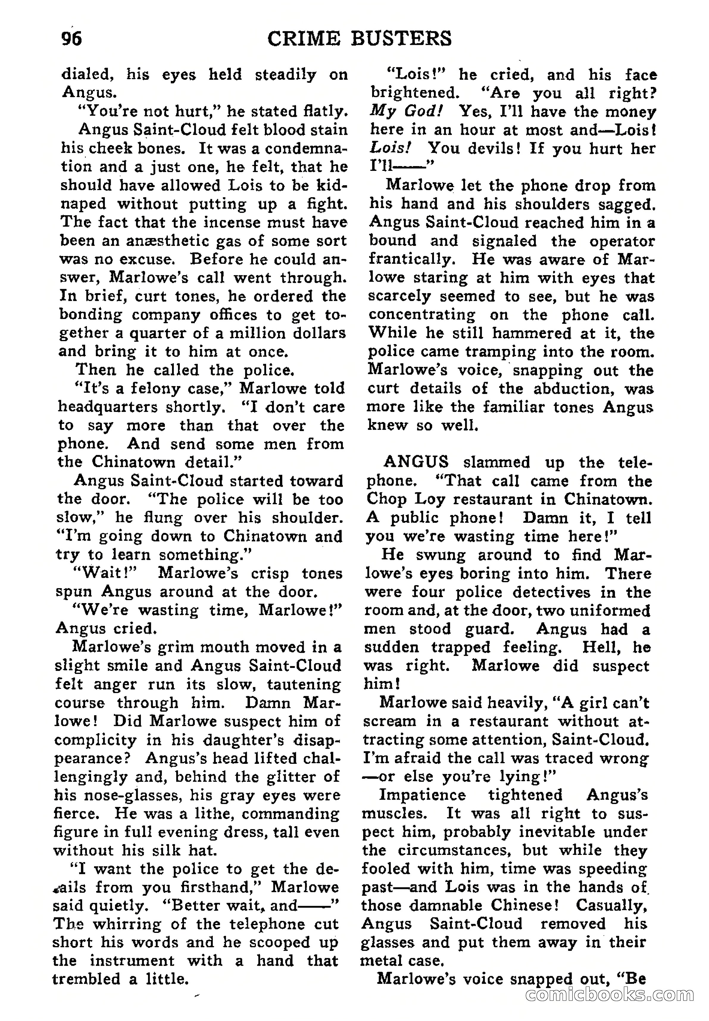 Crime Busters, September 1938 — page 96 of 132