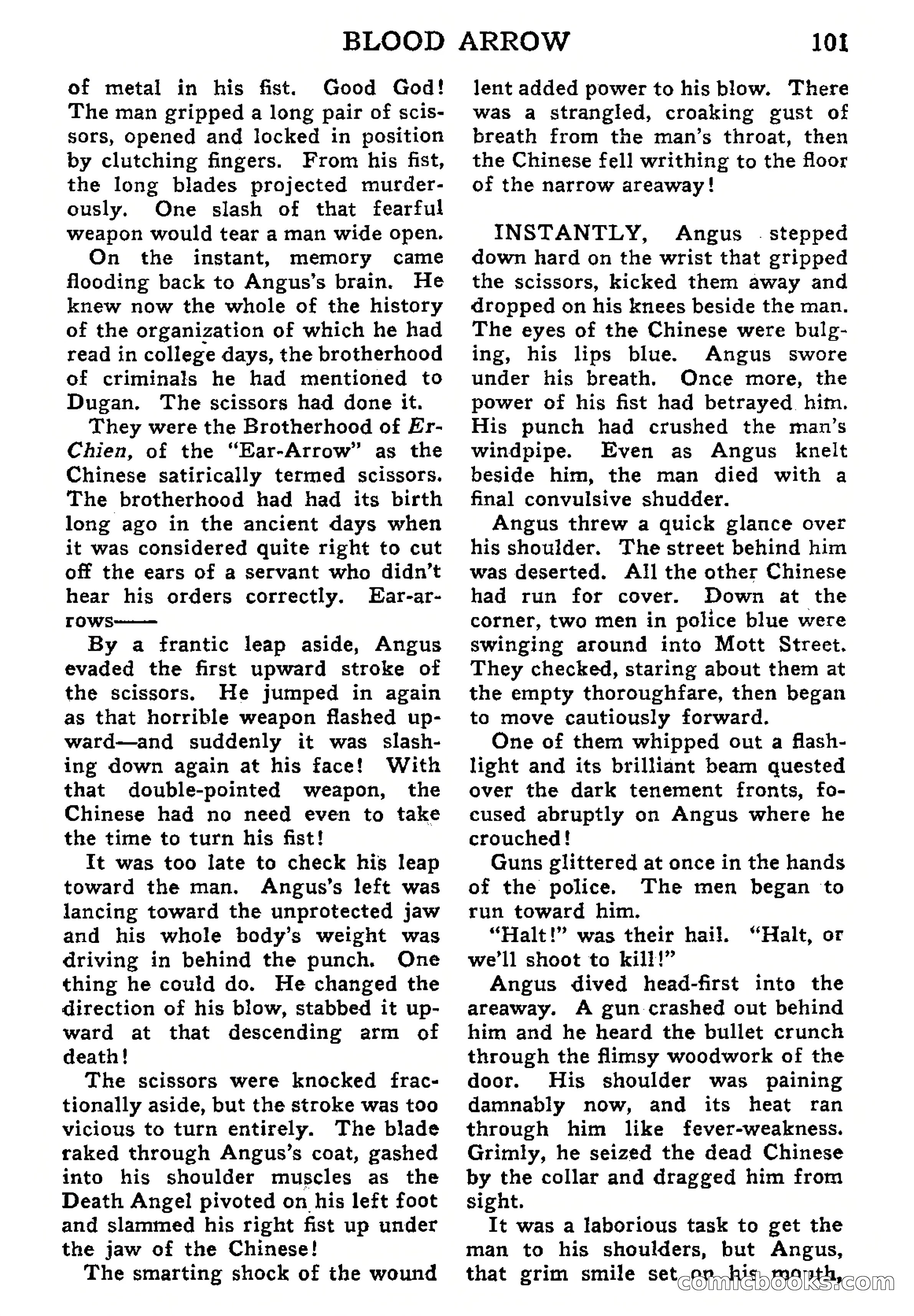 Crime Busters, September 1938 — page 101 of 132