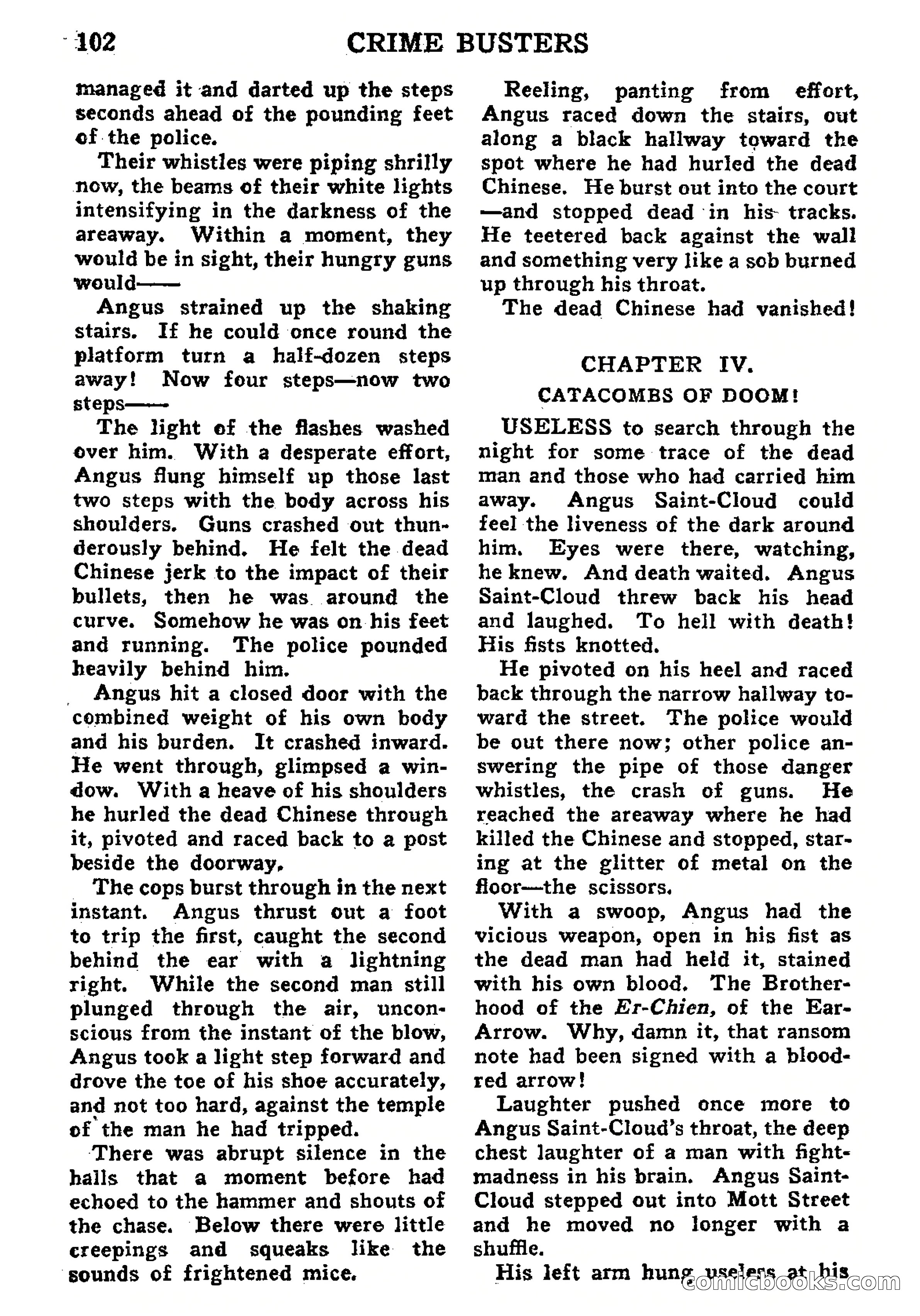 Crime Busters, September 1938 — page 102 of 132