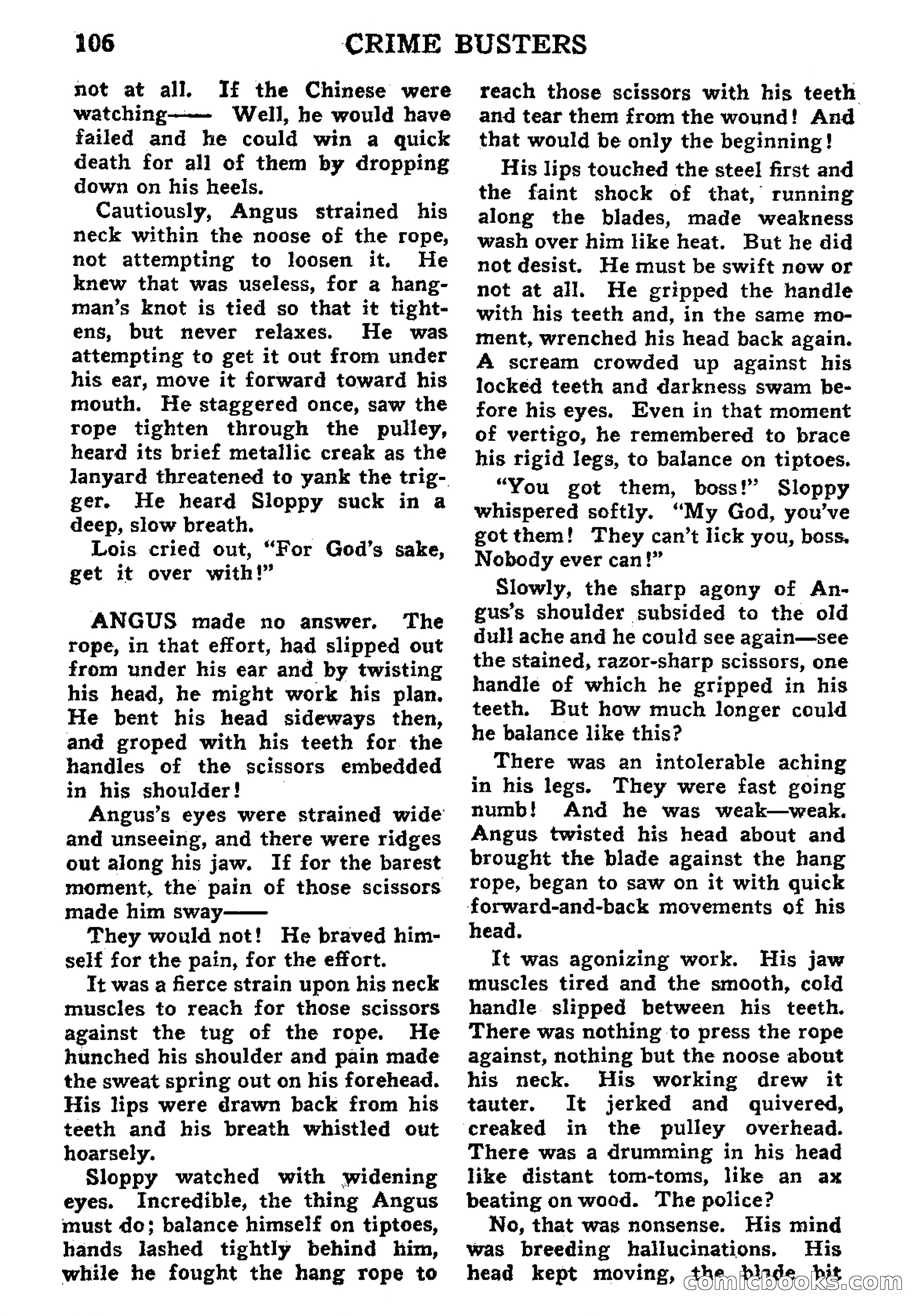 Crime Busters, September 1938 — page 106 of 132