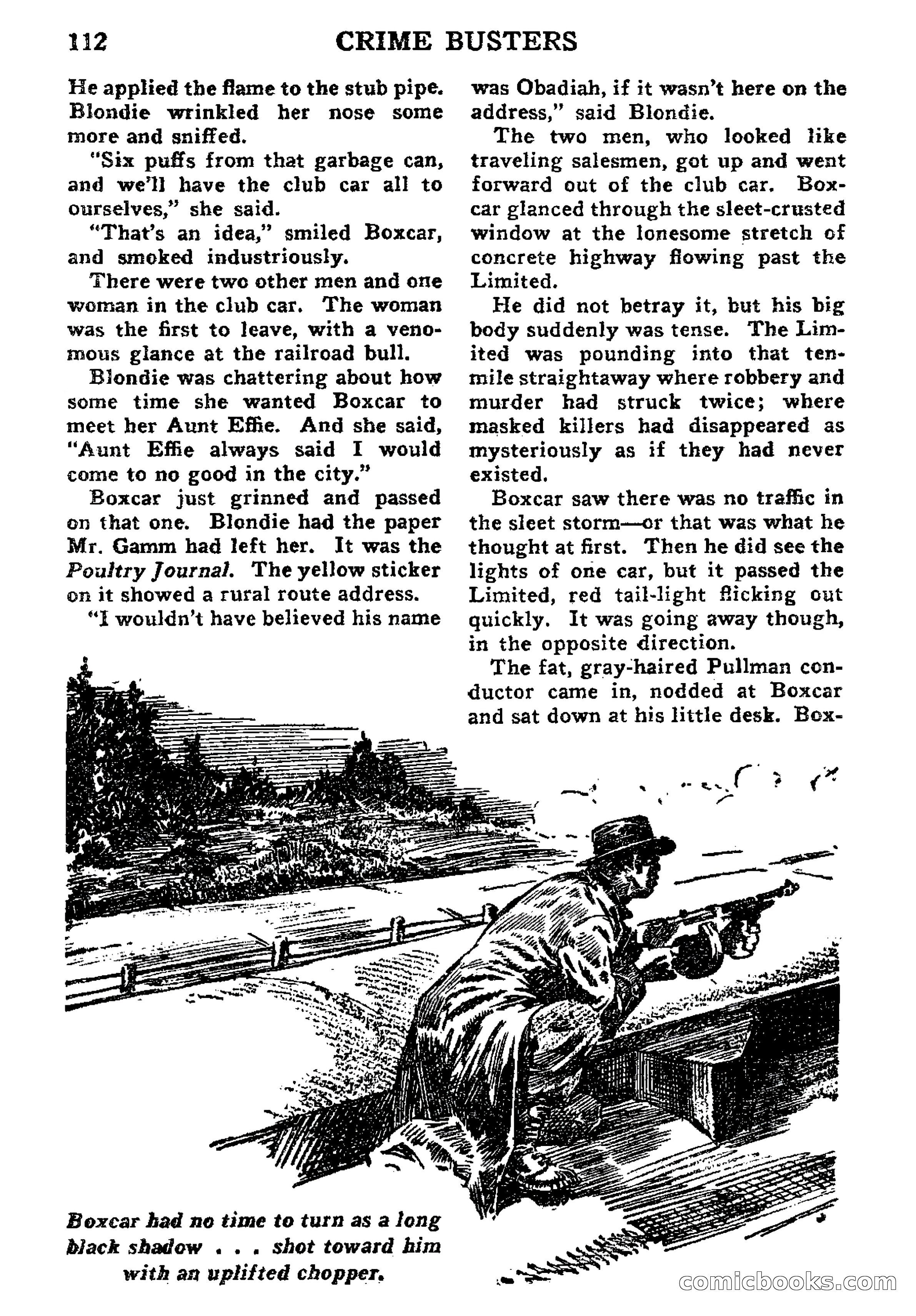 Crime Busters, September 1938 — page 112 of 132