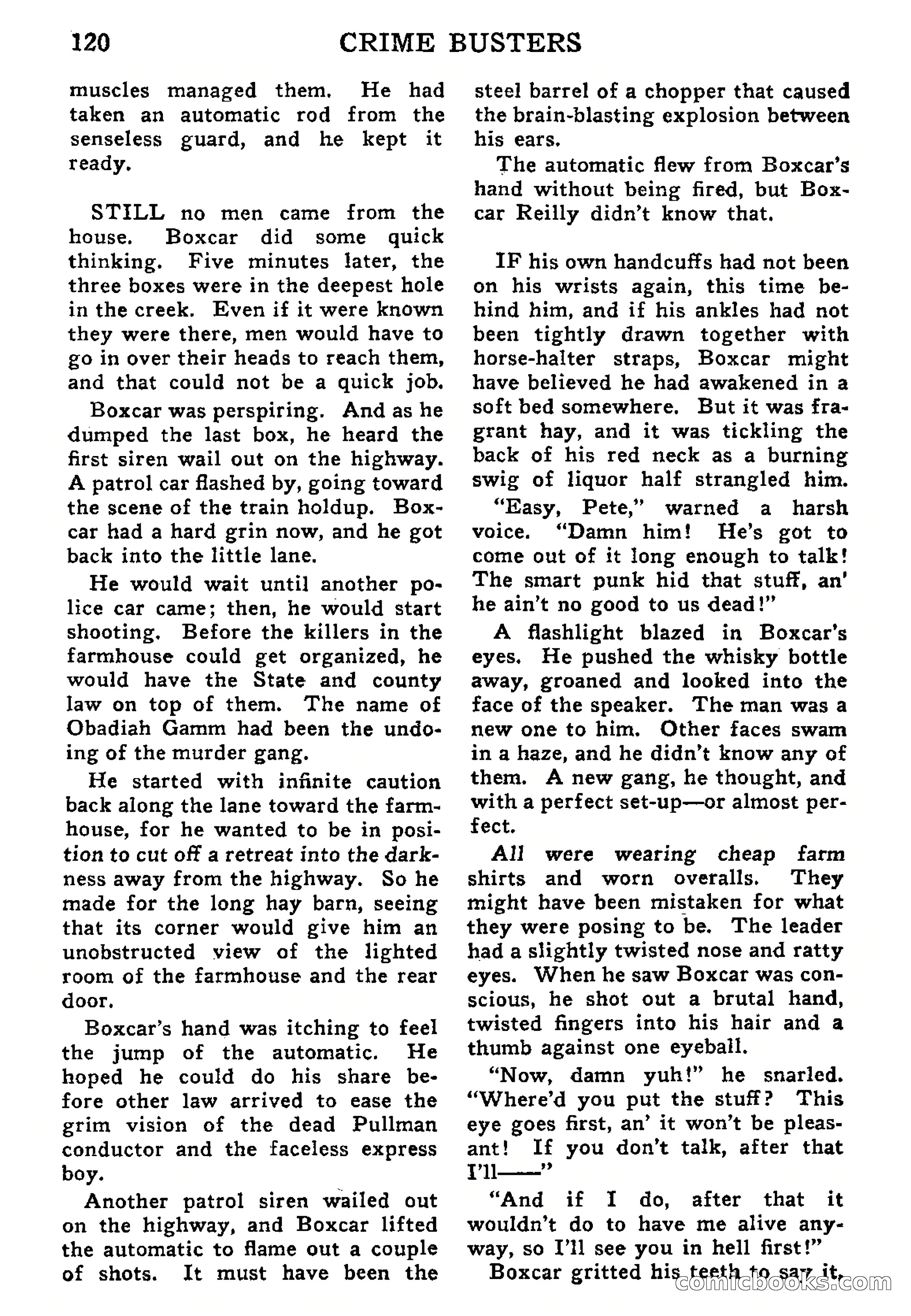Crime Busters, September 1938 — page 120 of 132