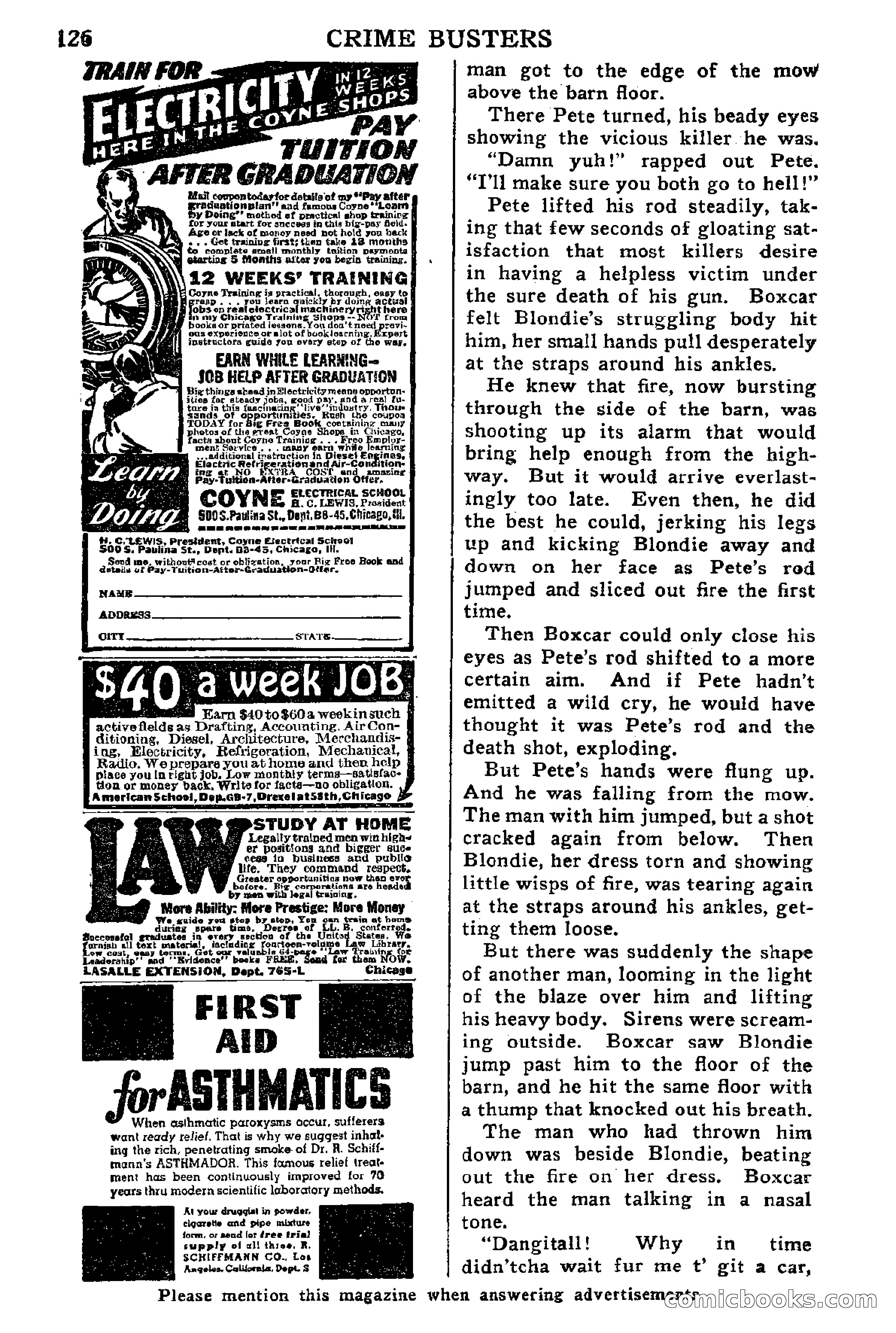 Crime Busters, September 1938 — page 126 of 132