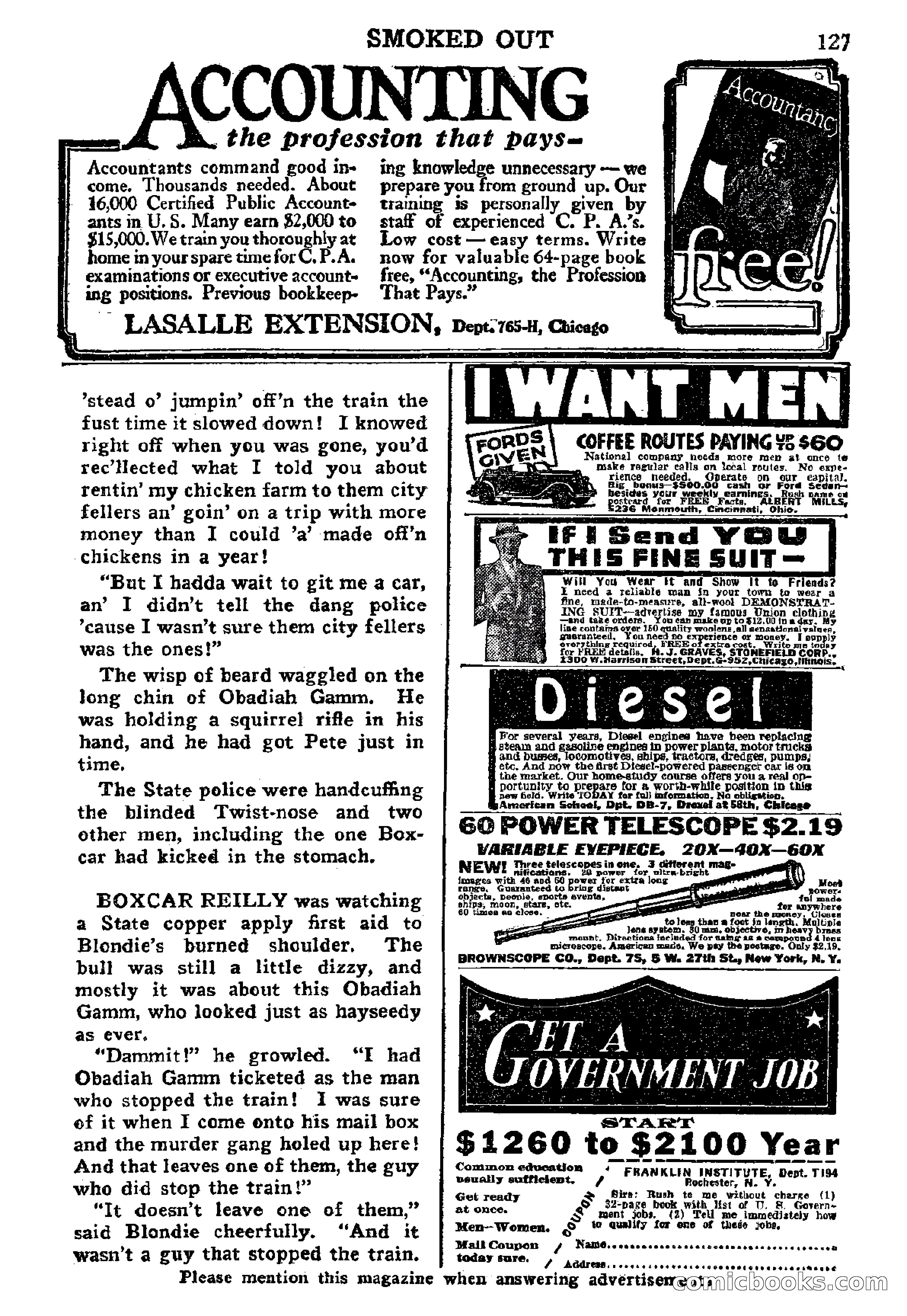 Crime Busters, September 1938 — page 127 of 132