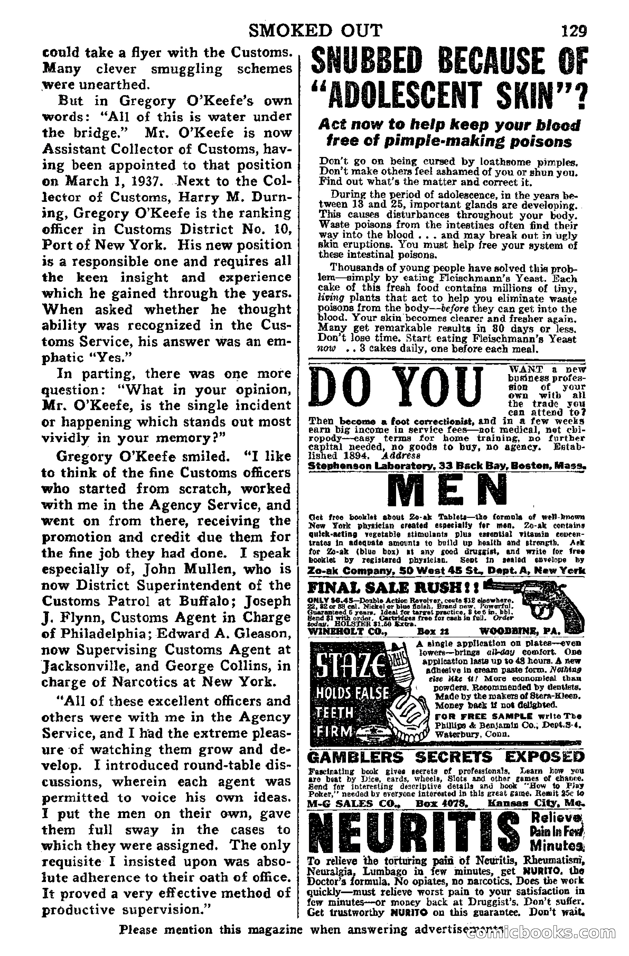 Crime Busters, September 1938 — page 129 of 132