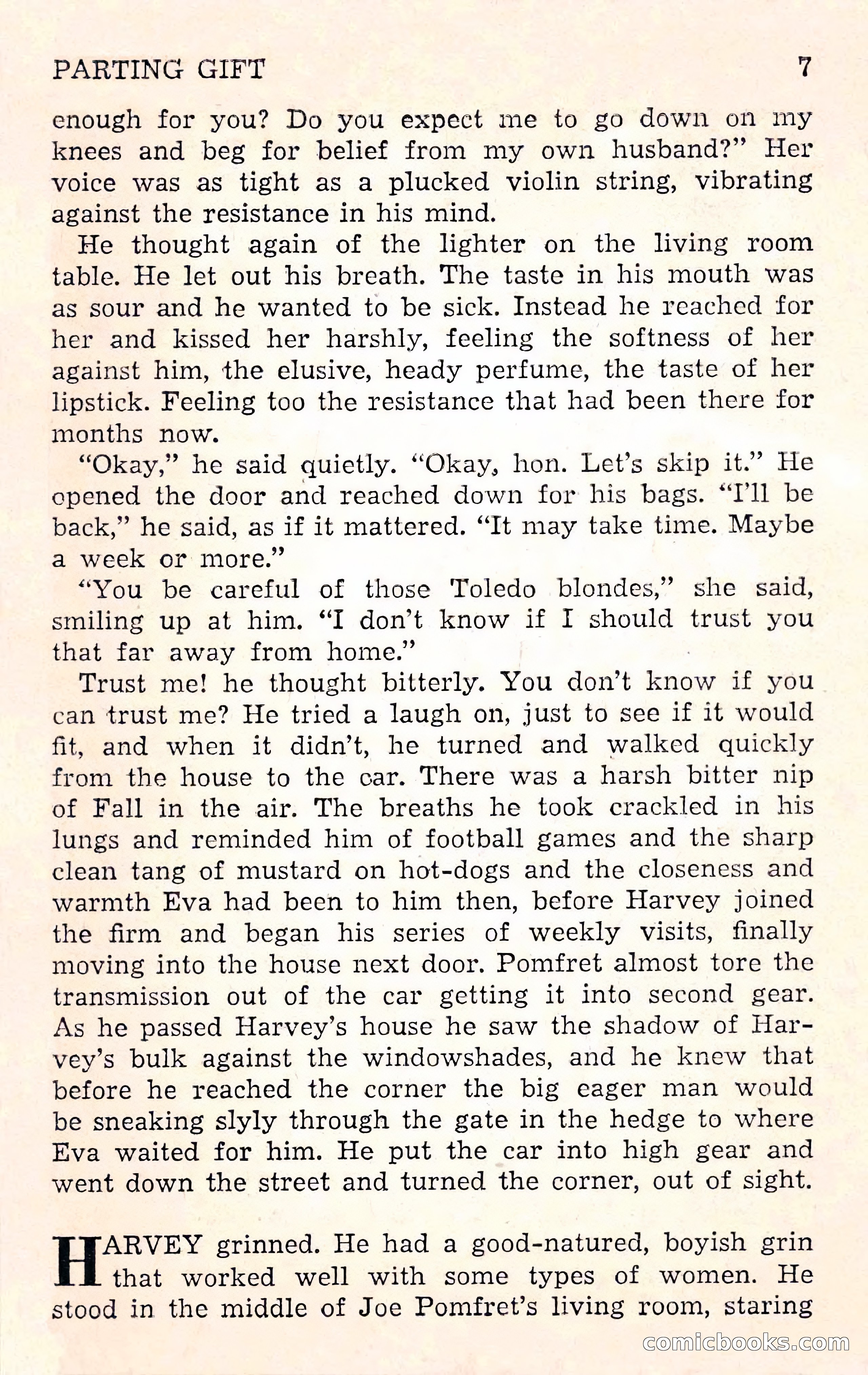 Crime Fiction Stories, December 1950 — page 7 of 101