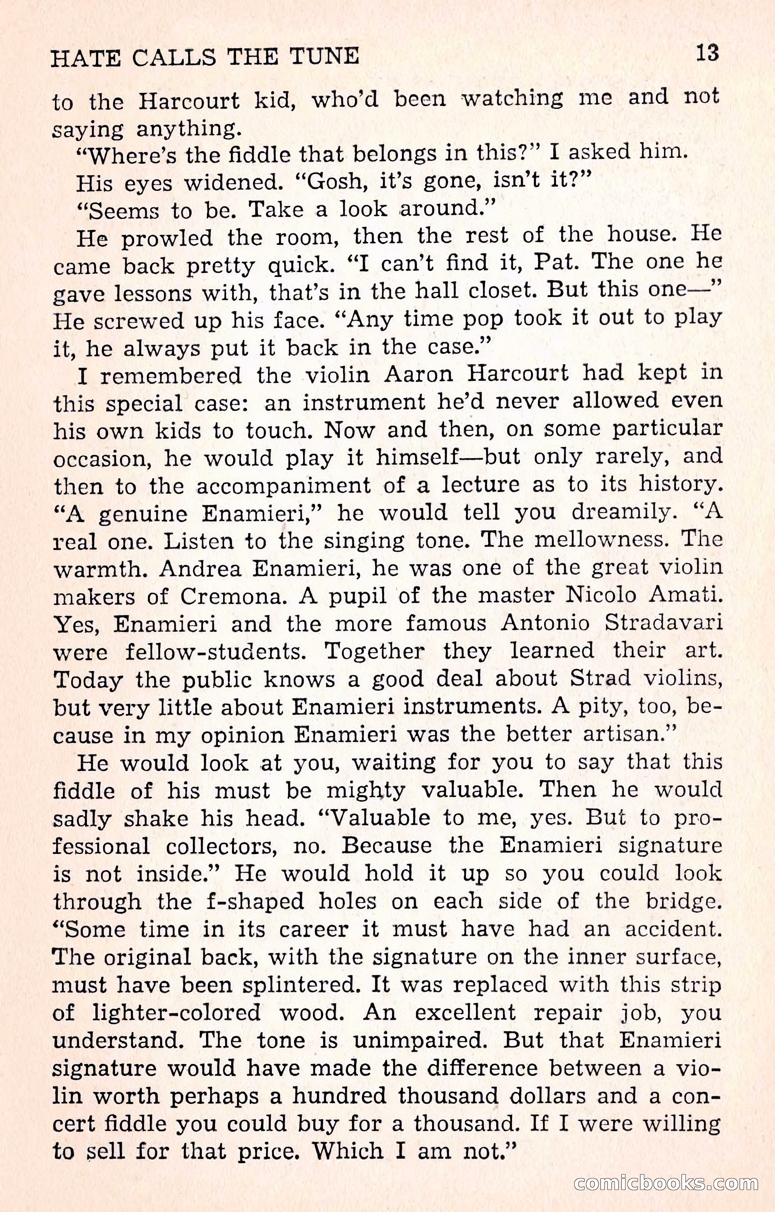 Crime Fiction Stories, December 1950 — page 13 of 101