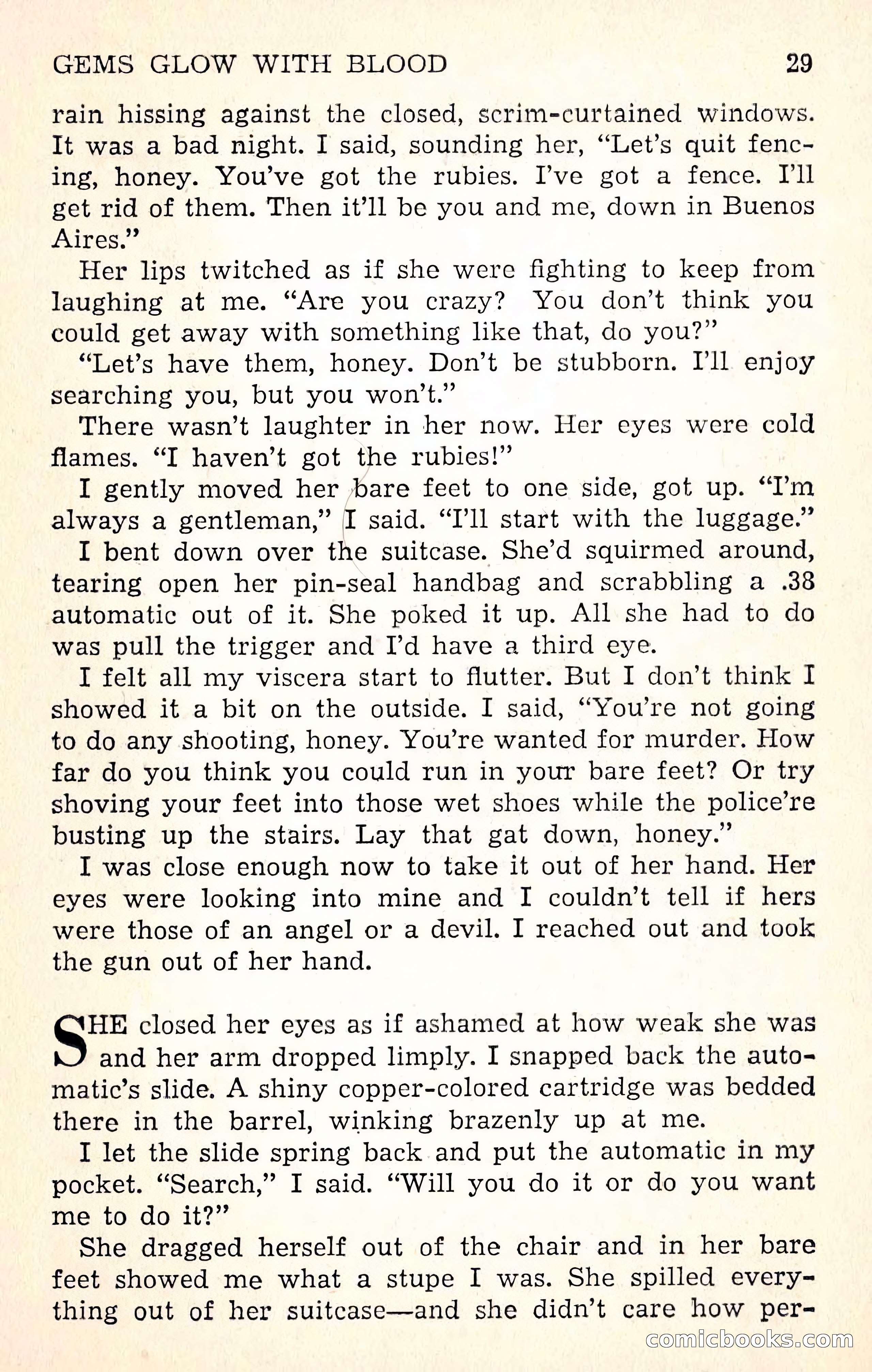 Crime Fiction Stories, December 1950 — page 29 of 101