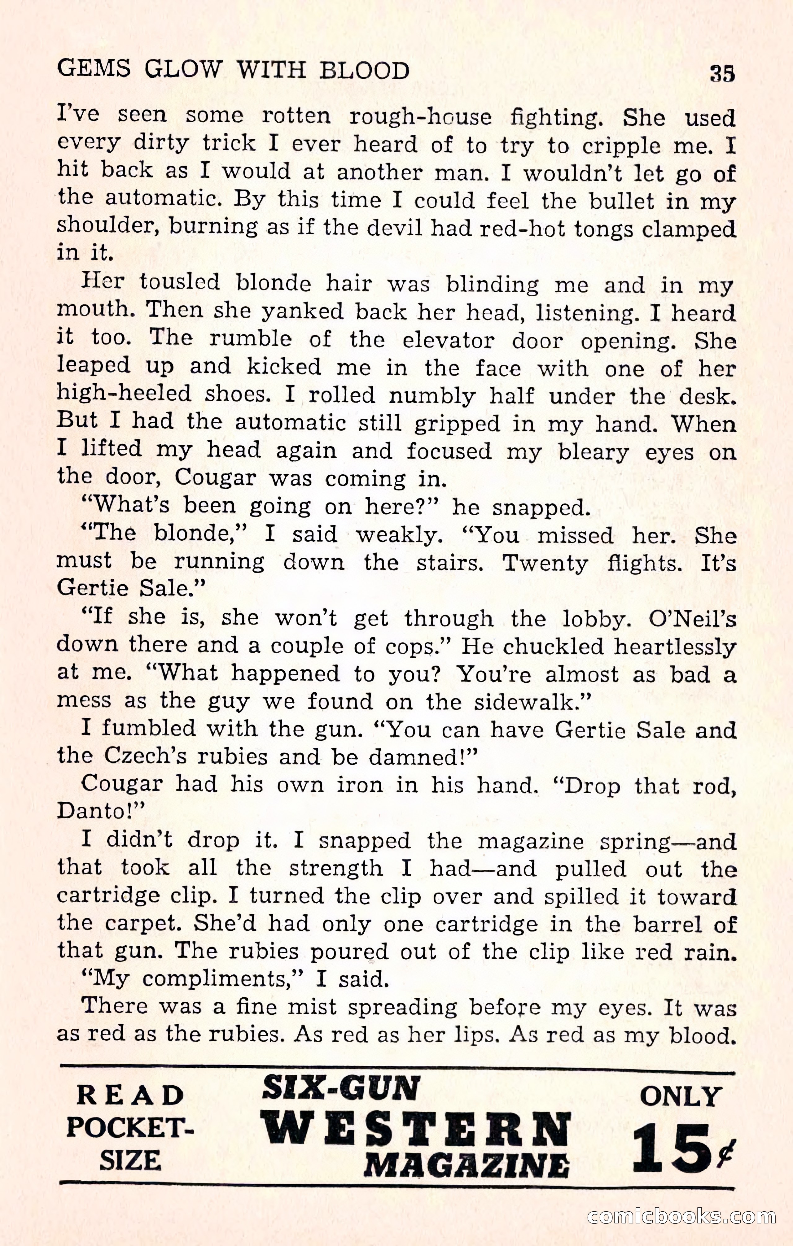 Crime Fiction Stories, December 1950 — page 35 of 101