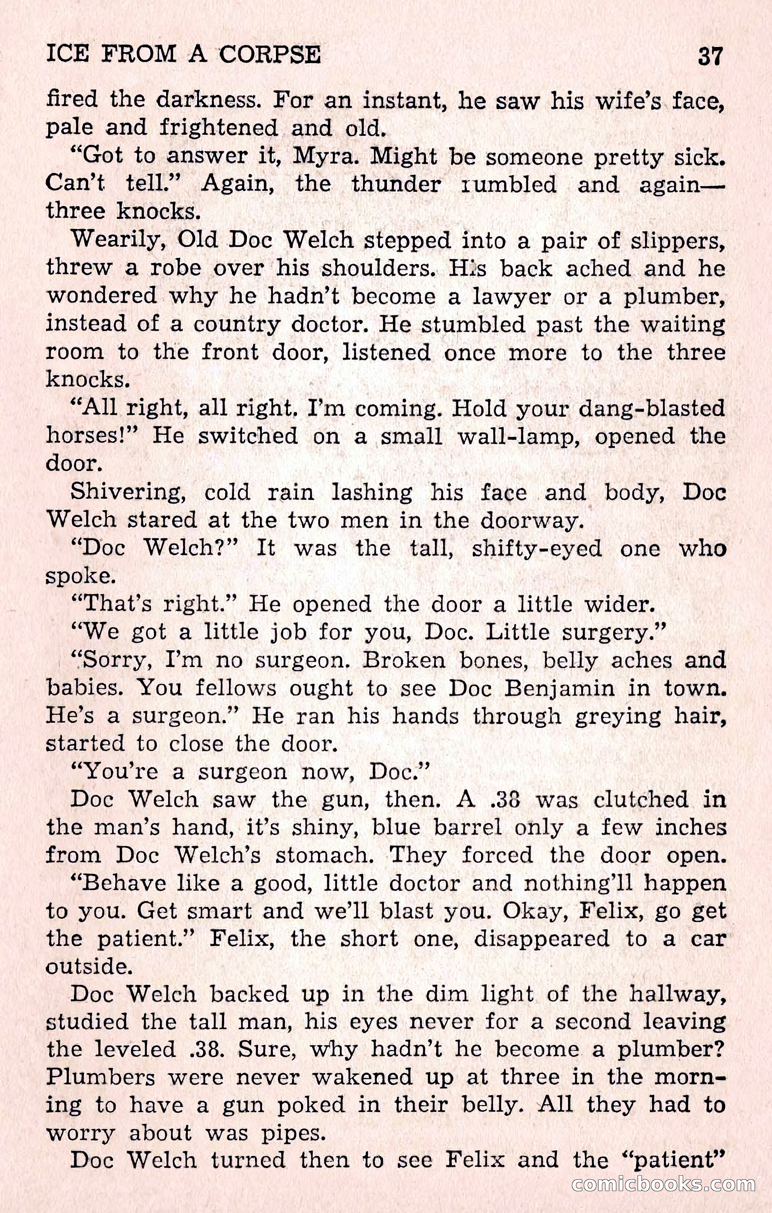 Crime Fiction Stories, December 1950 — page 37 of 101
