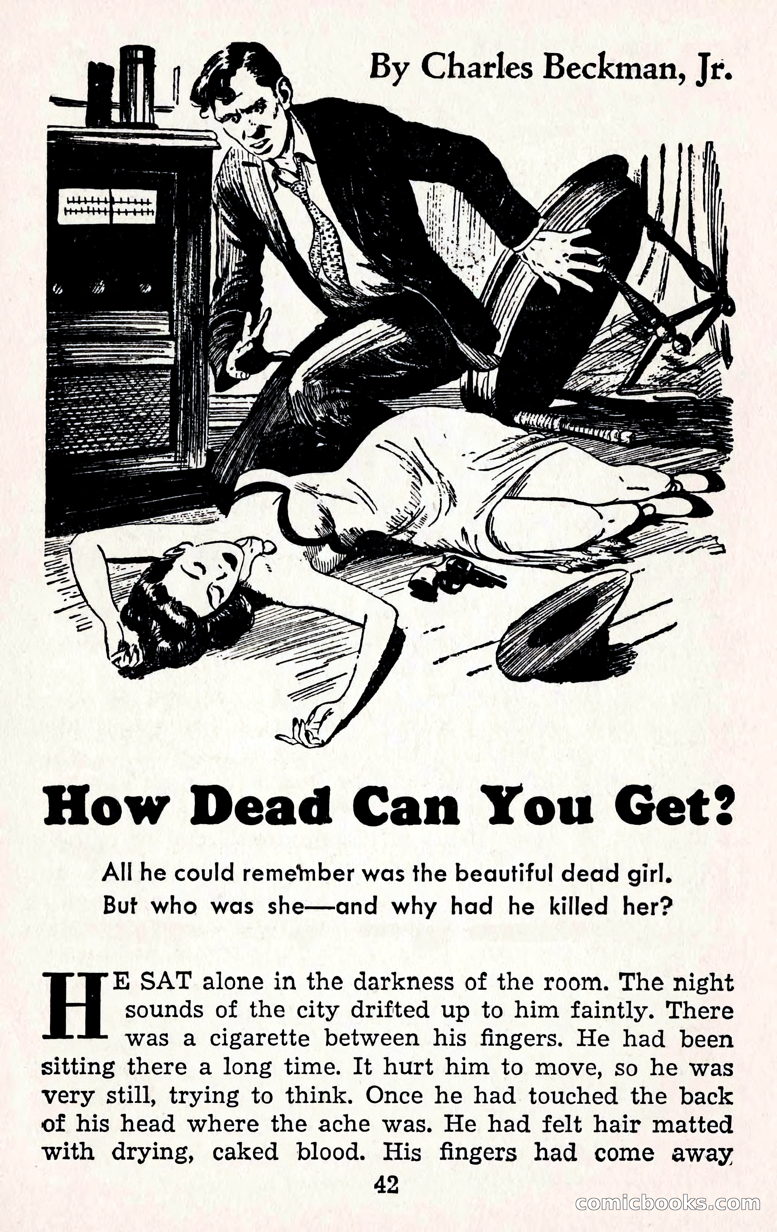 Crime Fiction Stories, December 1950 — page 42 of 101