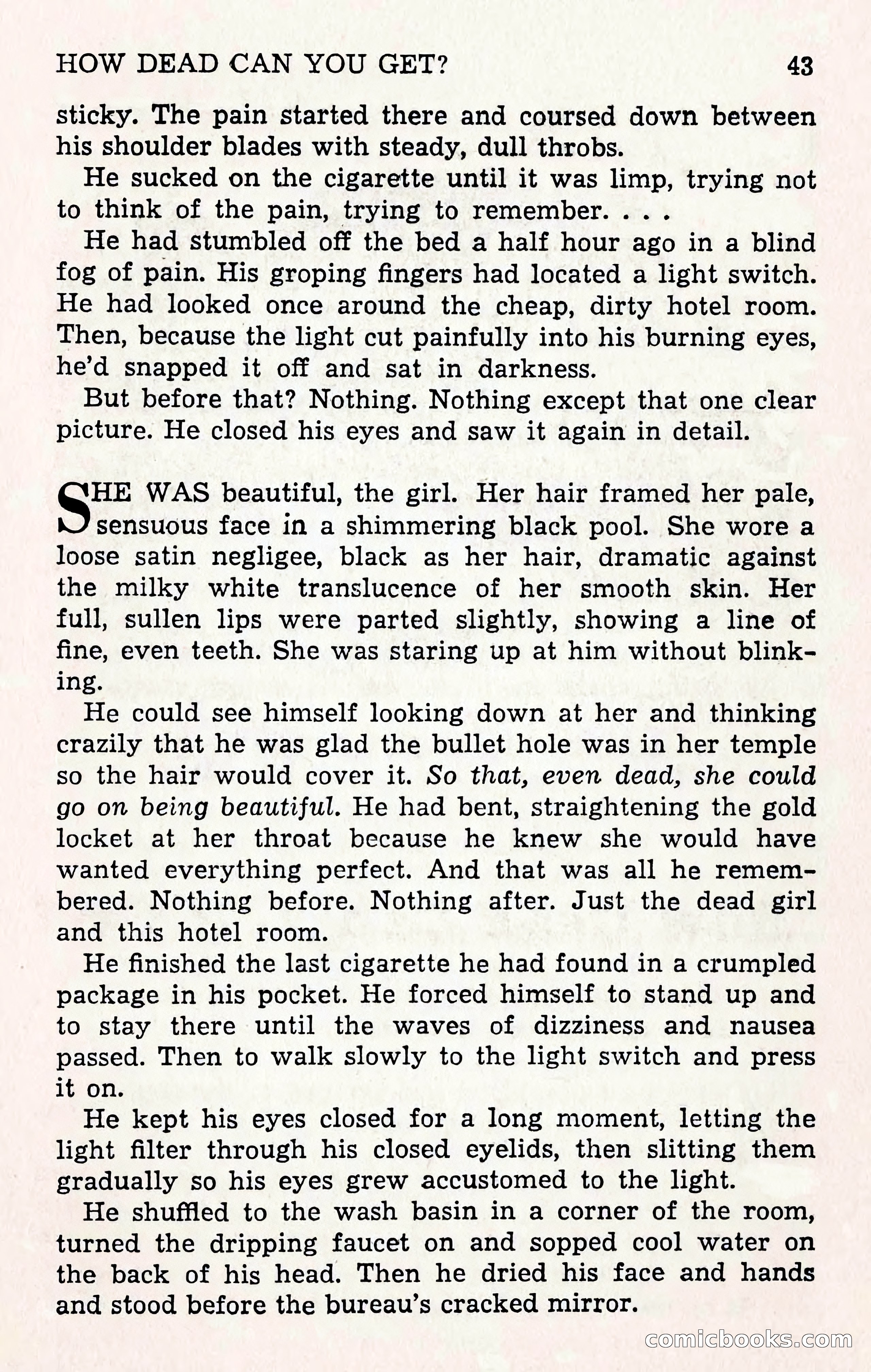 Crime Fiction Stories, December 1950 — page 43 of 101