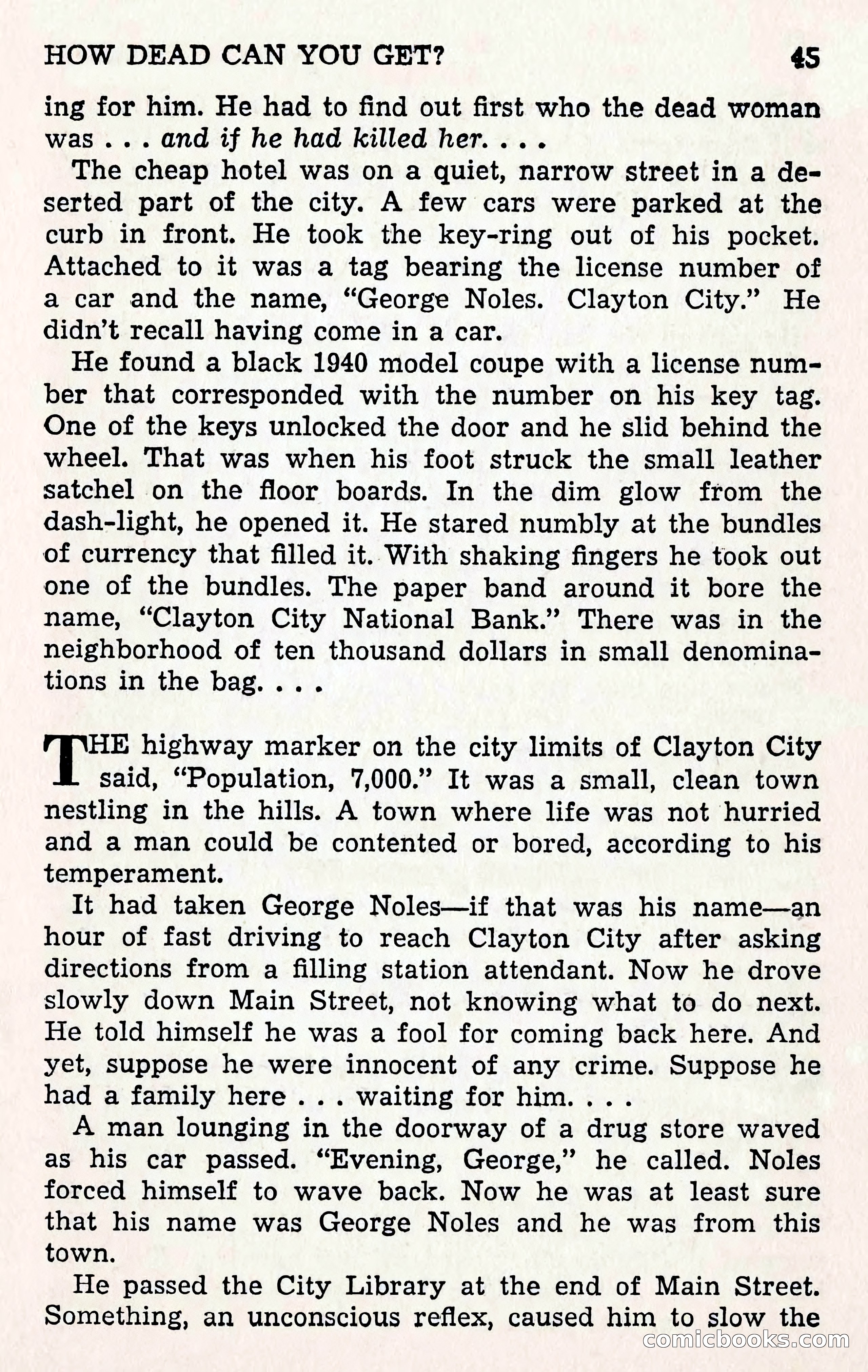 Crime Fiction Stories, December 1950 — page 45 of 101
