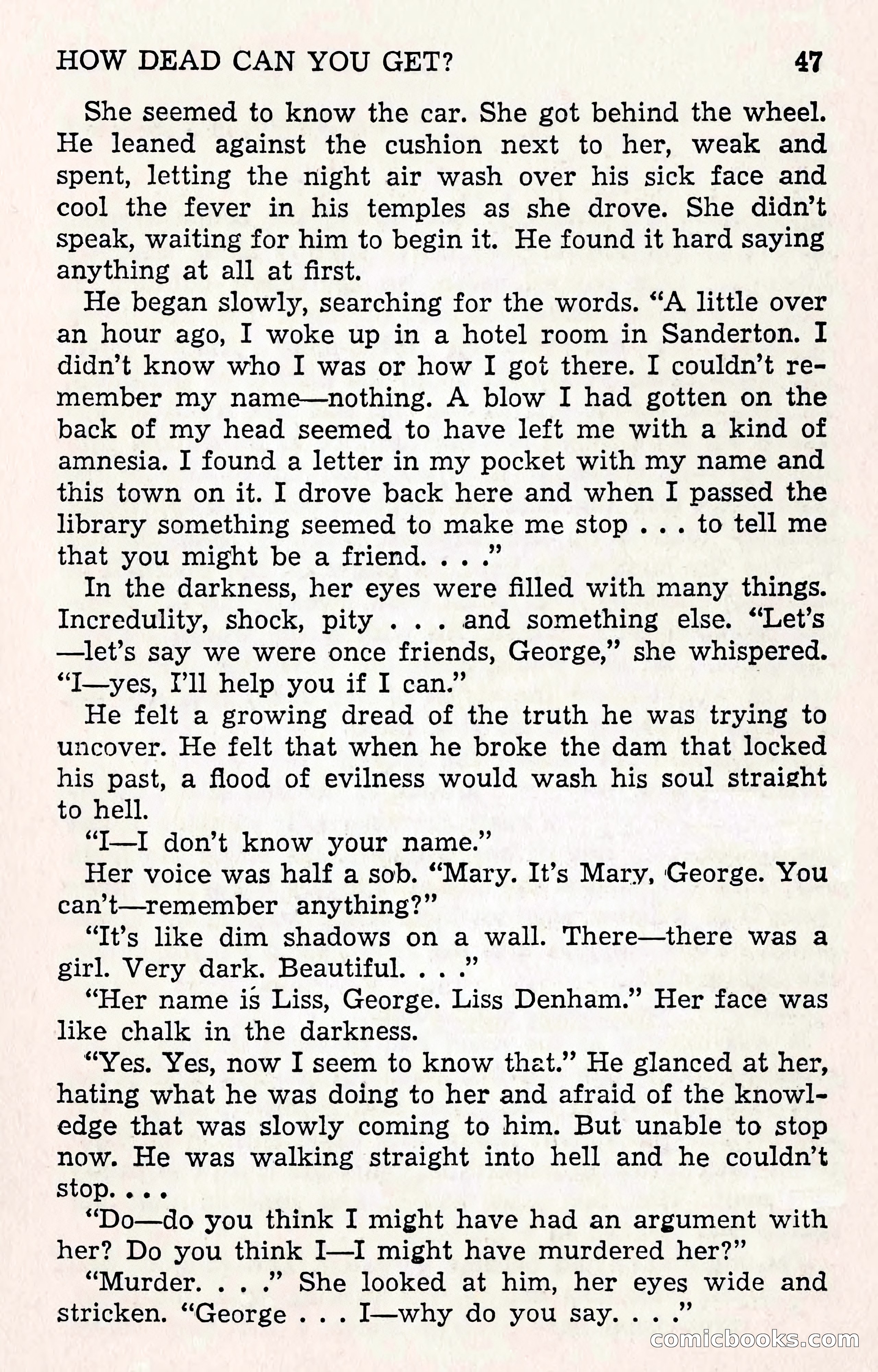 Crime Fiction Stories, December 1950 — page 47 of 101