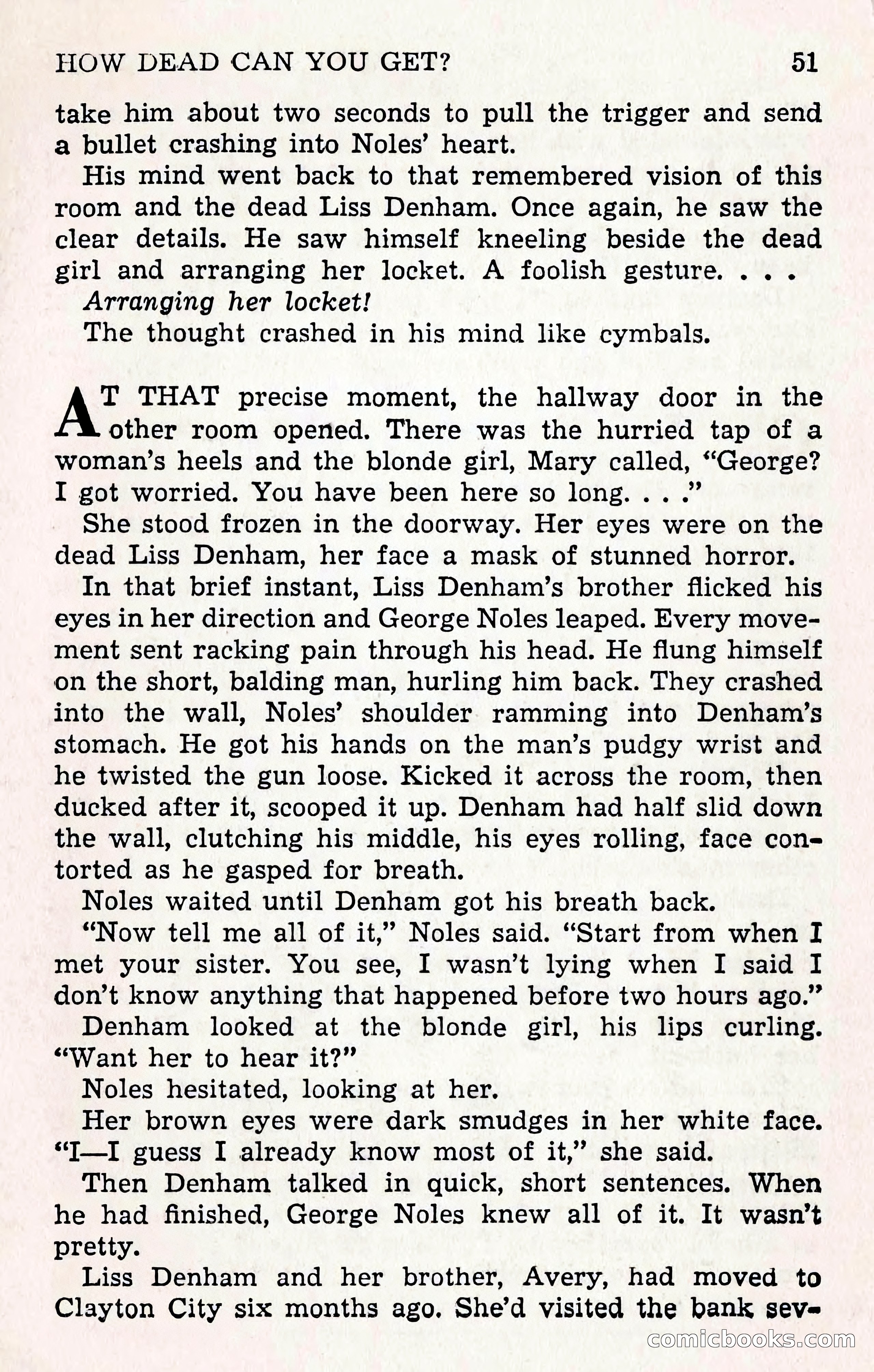Crime Fiction Stories, December 1950 — page 51 of 101