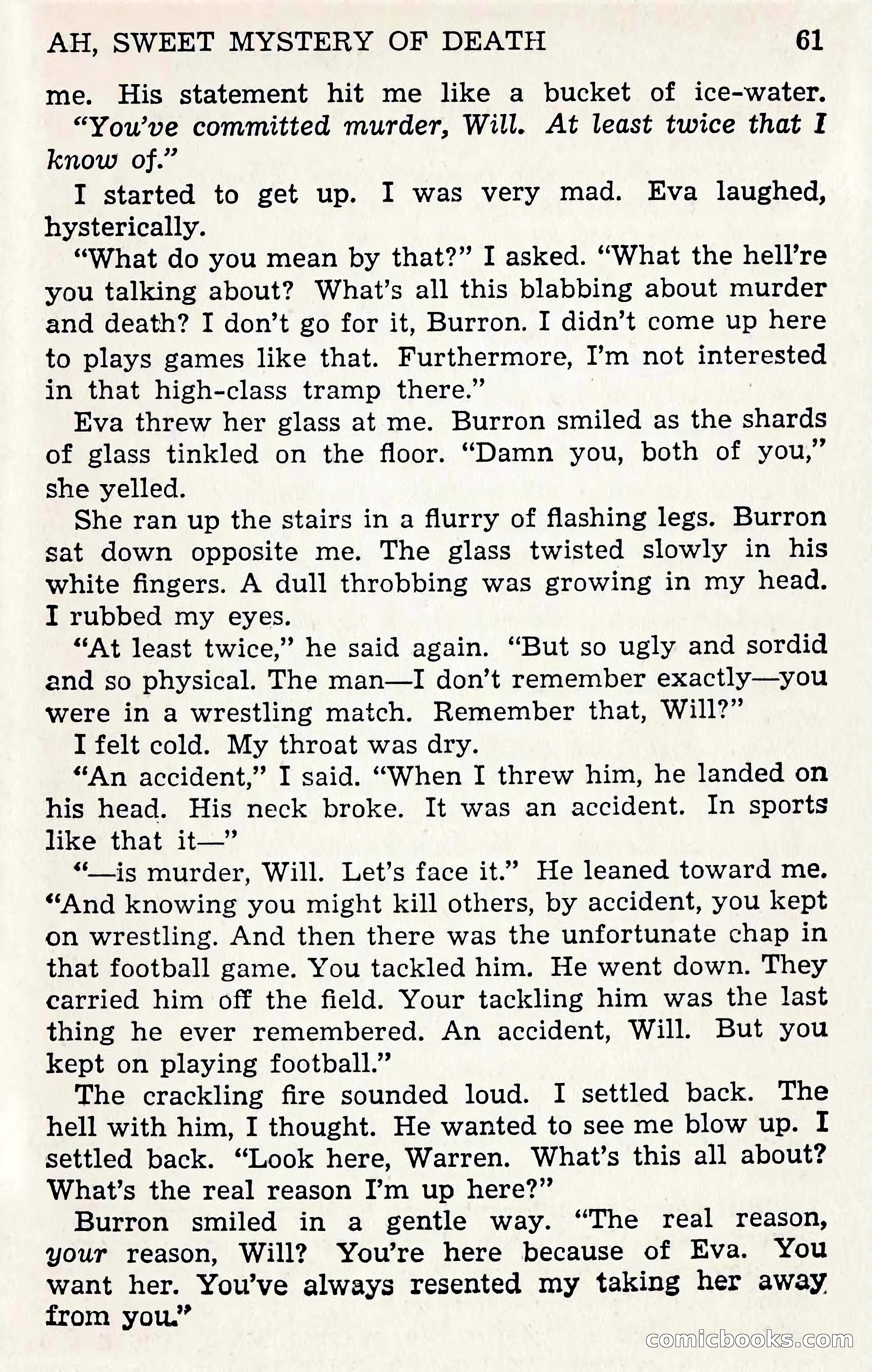 Crime Fiction Stories, December 1950 — page 61 of 101