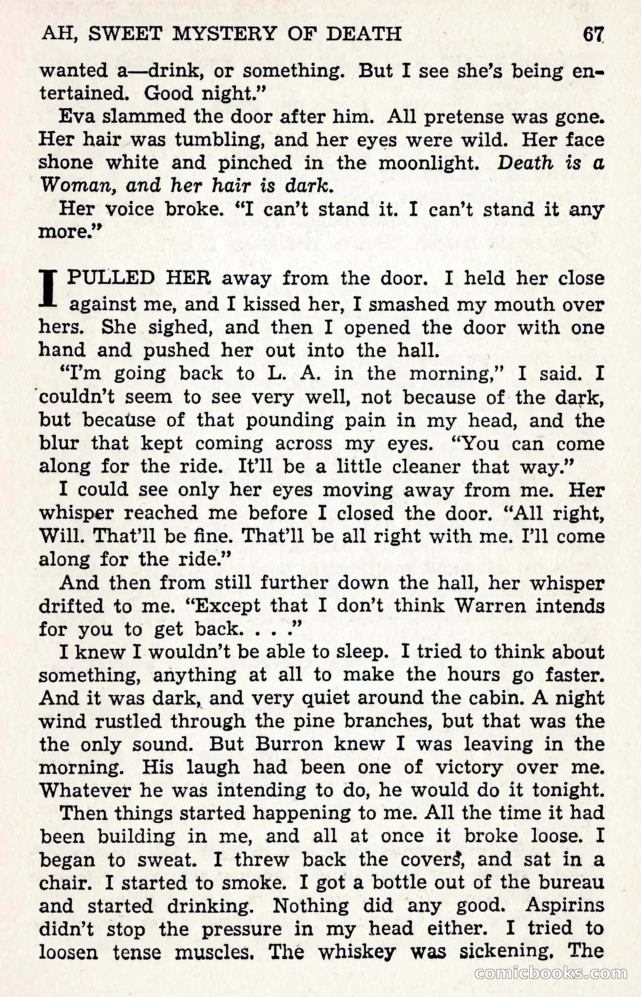 Crime Fiction Stories, December 1950 — page 67 of 101