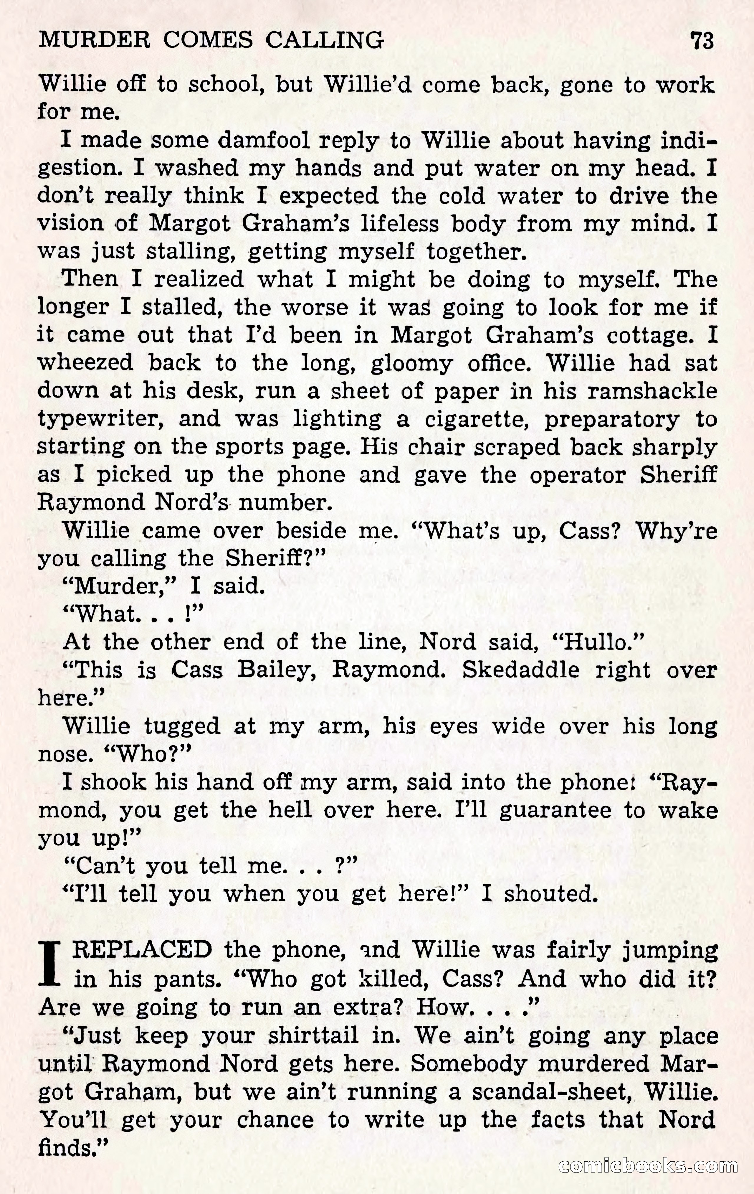 Crime Fiction Stories, December 1950 — page 73 of 101