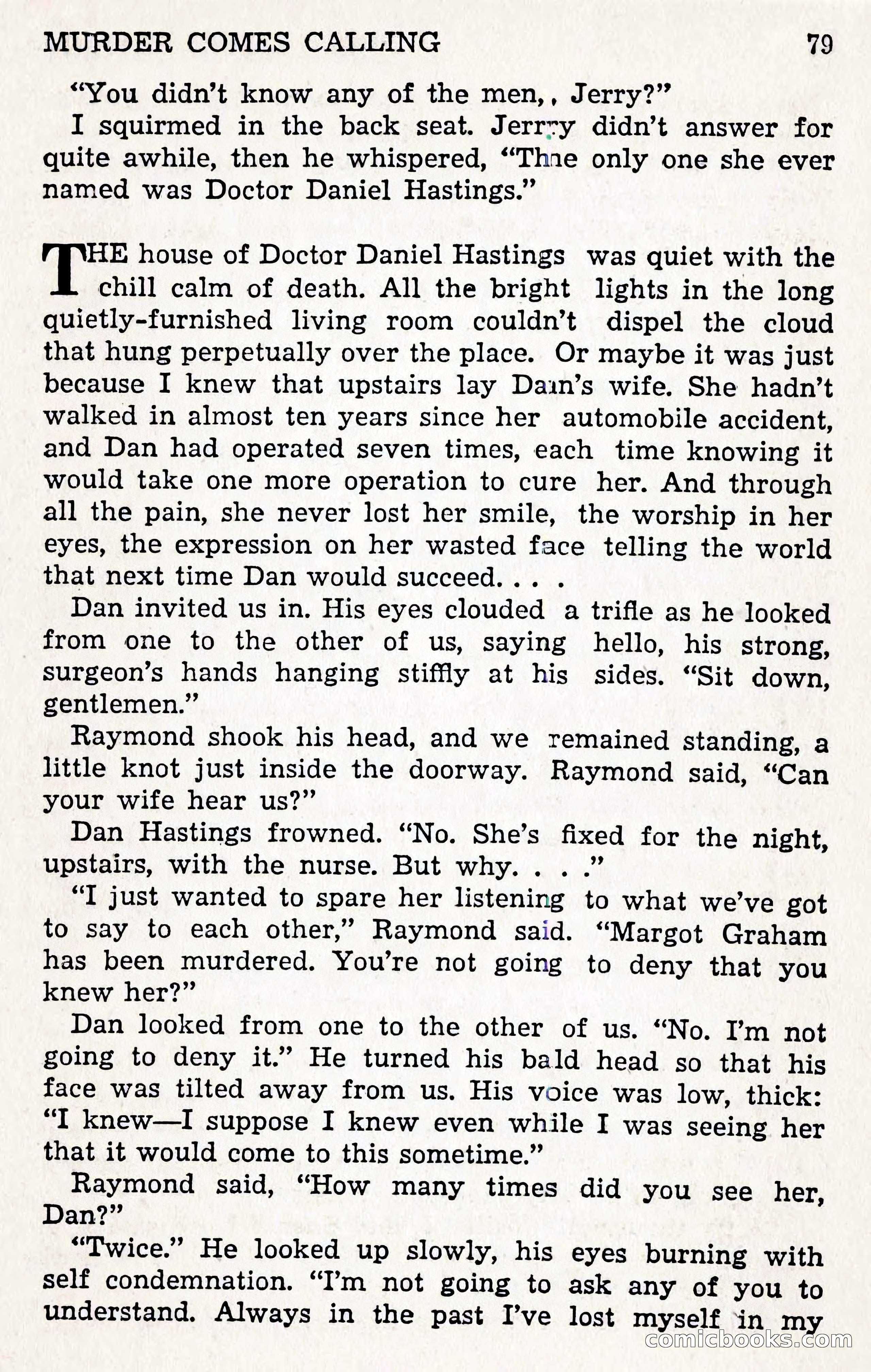 Crime Fiction Stories, December 1950 — page 79 of 101