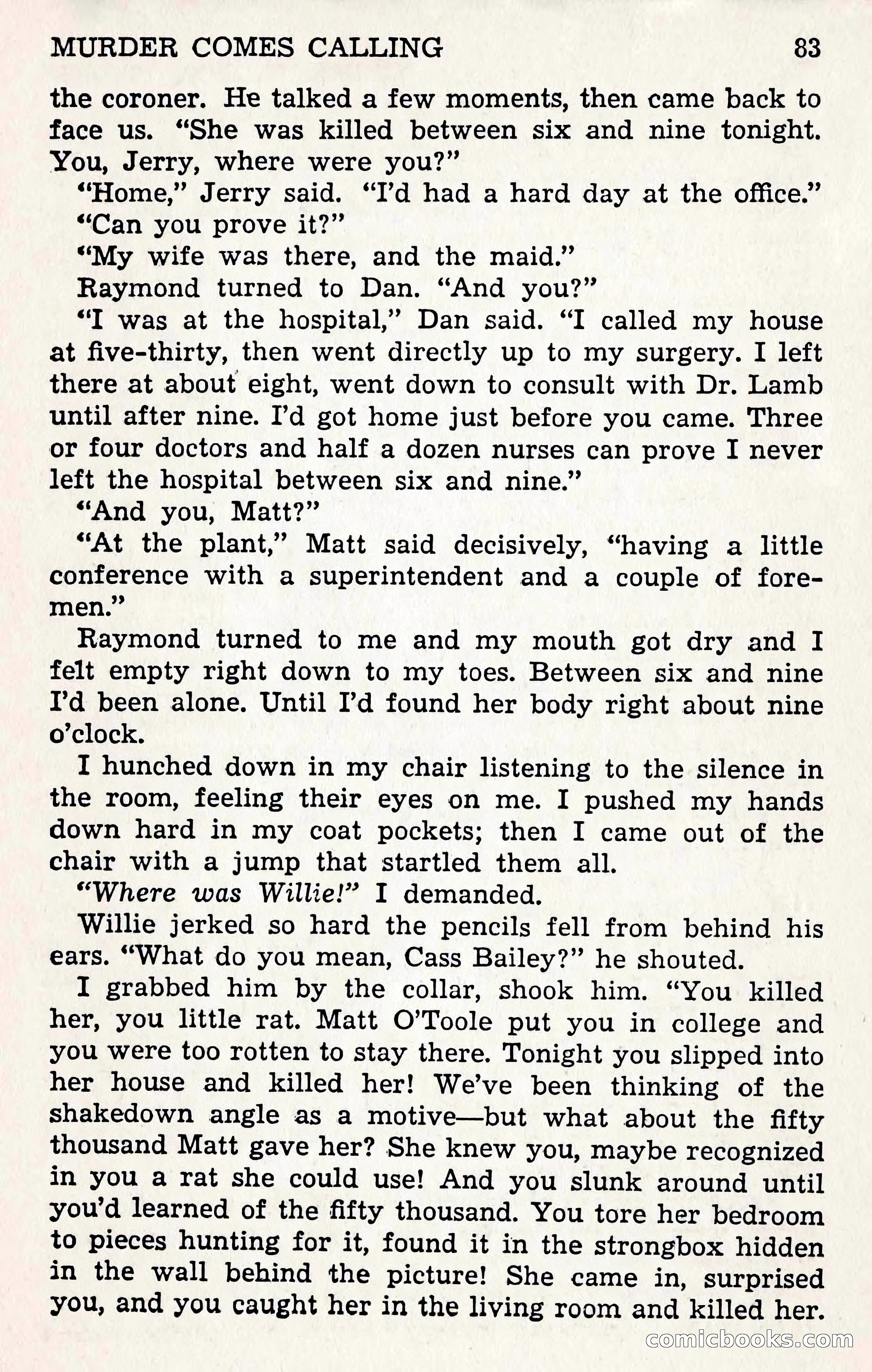 Crime Fiction Stories, December 1950 — page 83 of 101