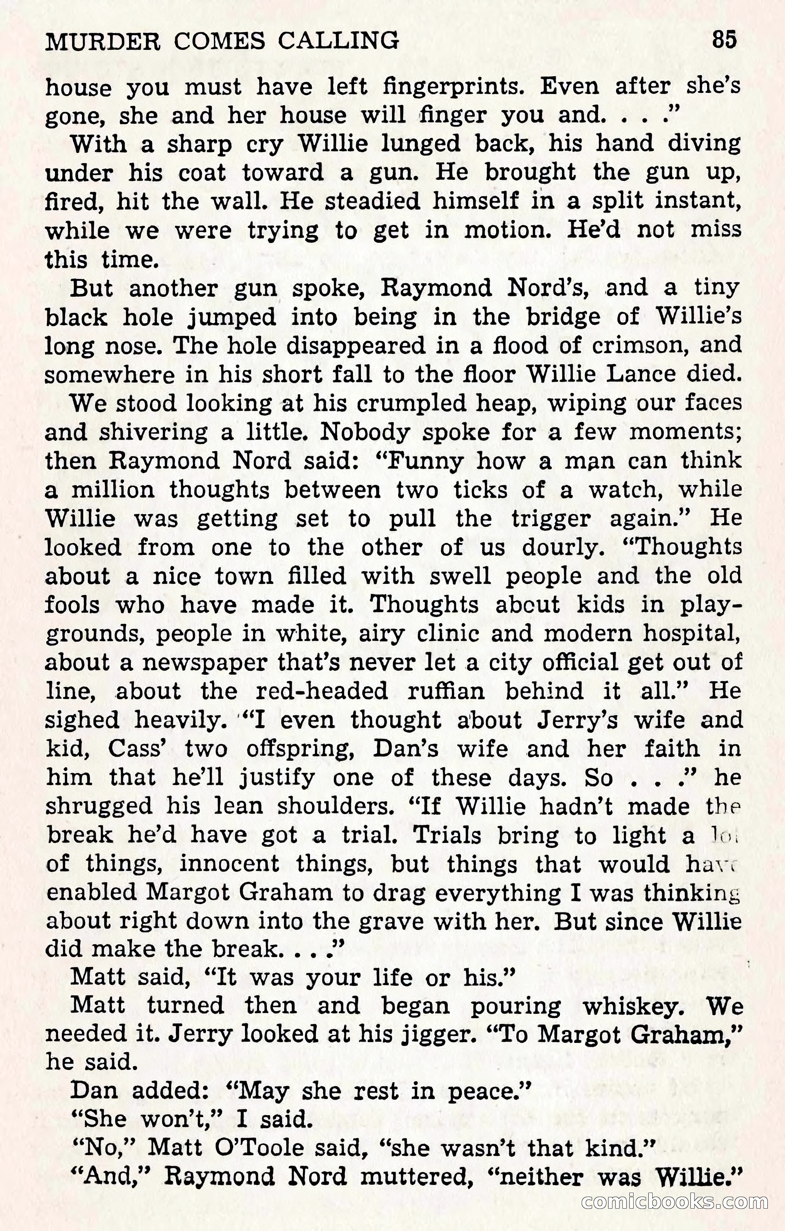 Crime Fiction Stories, December 1950 — page 85 of 101