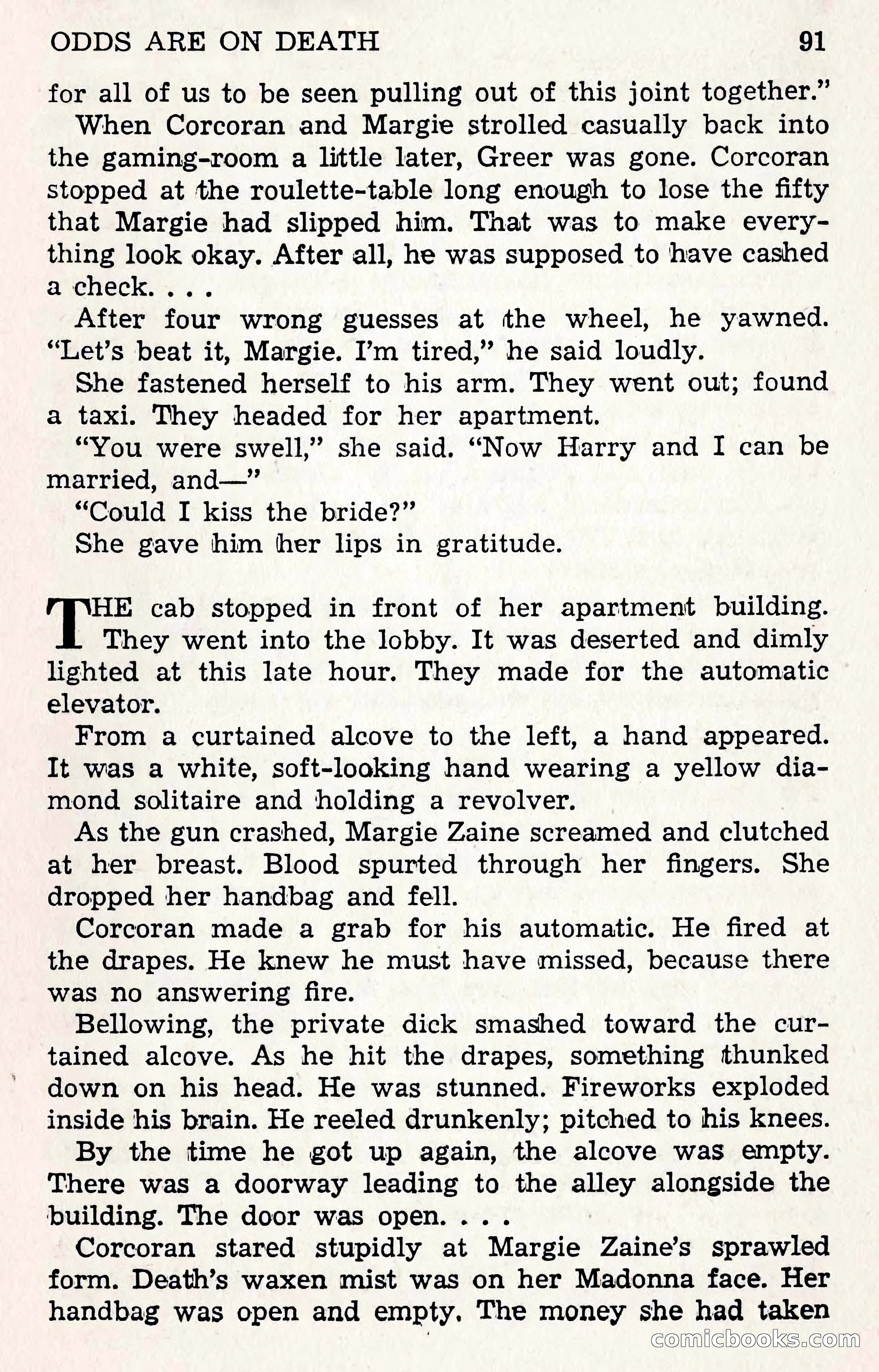 Crime Fiction Stories, December 1950 — page 91 of 101