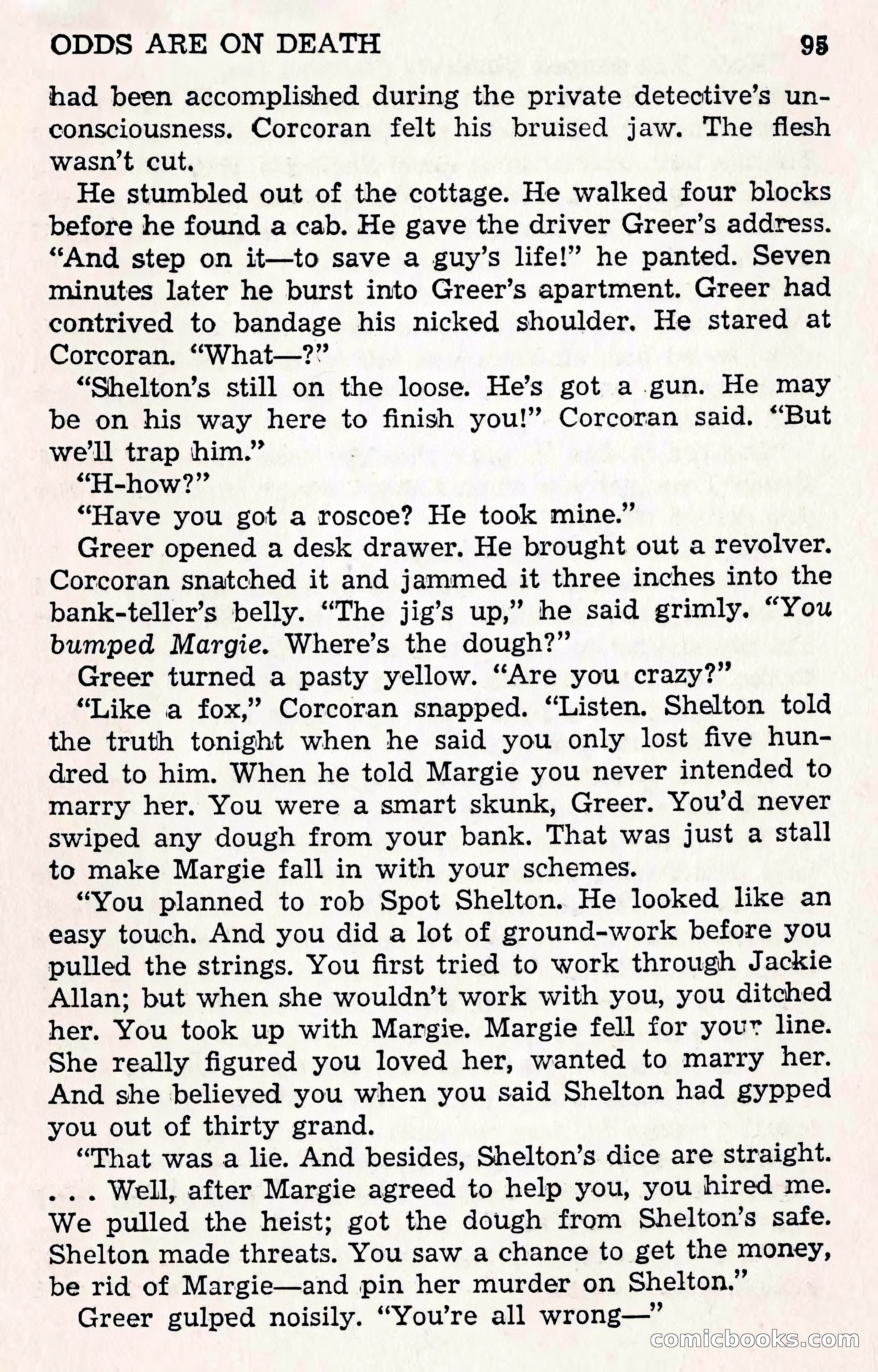 Crime Fiction Stories, December 1950 — page 95 of 101