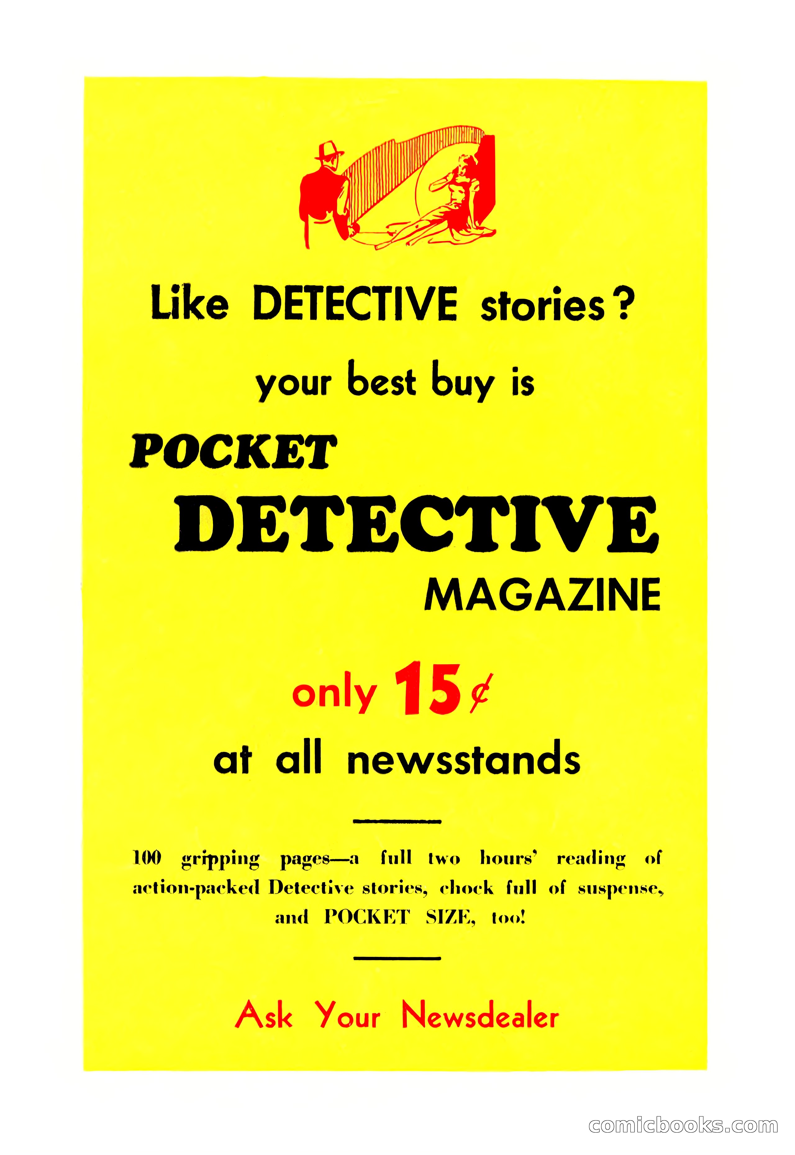 Crime Fiction Stories, December 1950 — page 100 of 101